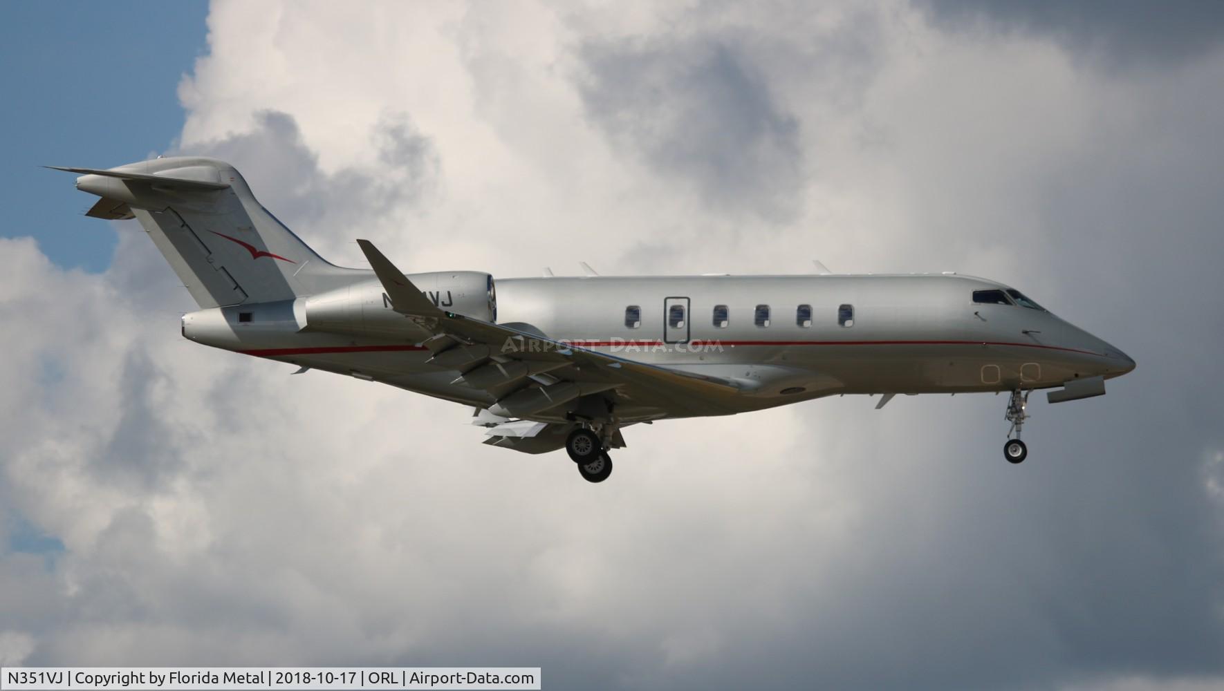 N351VJ, 2015 Bombardier Challenger 350 (BD-100-1A10) C/N 20573, VistaJet