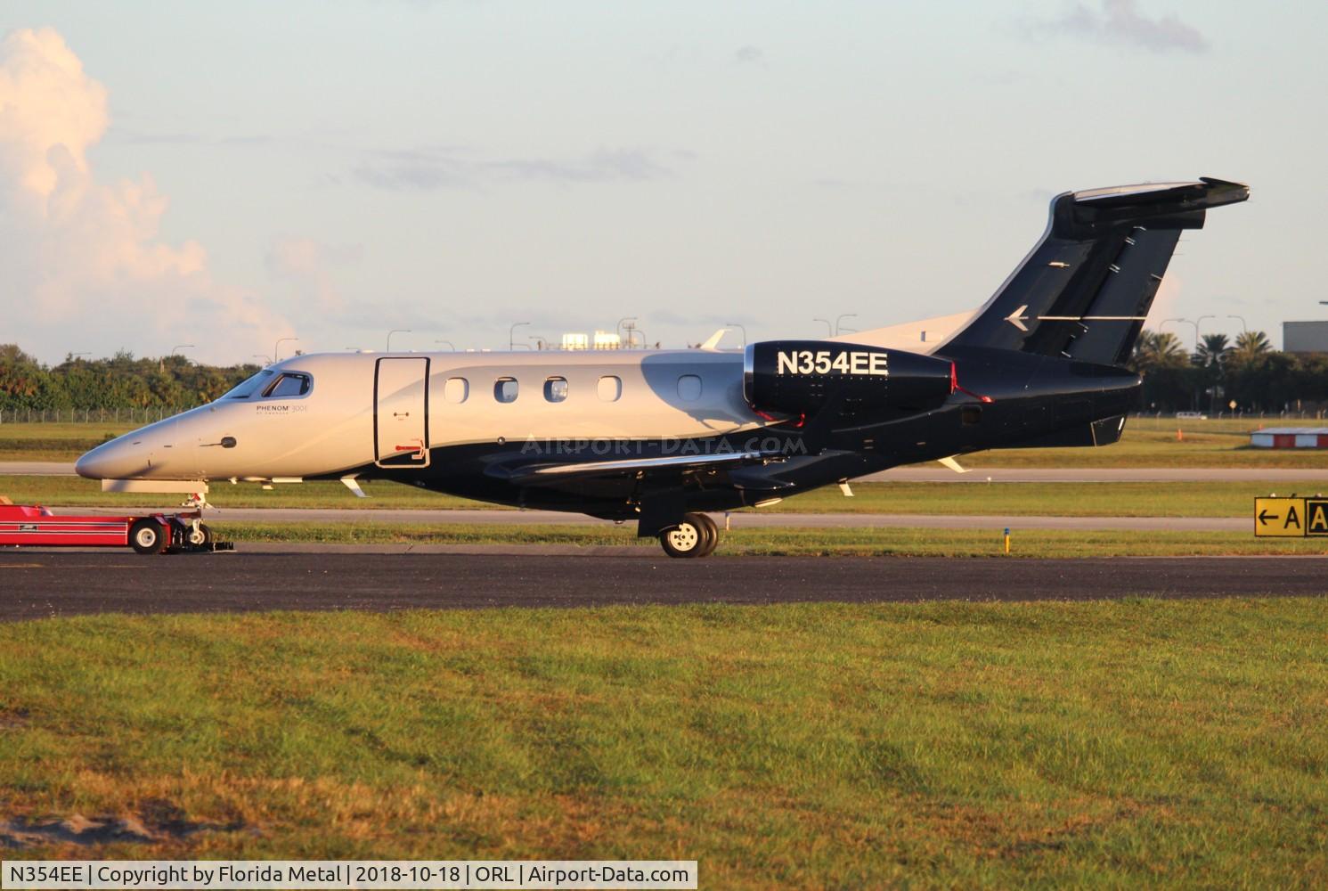 N354EE, 2018 Embraer EMB-500 Phenom 100 C/N 50500454, Phenom 300
