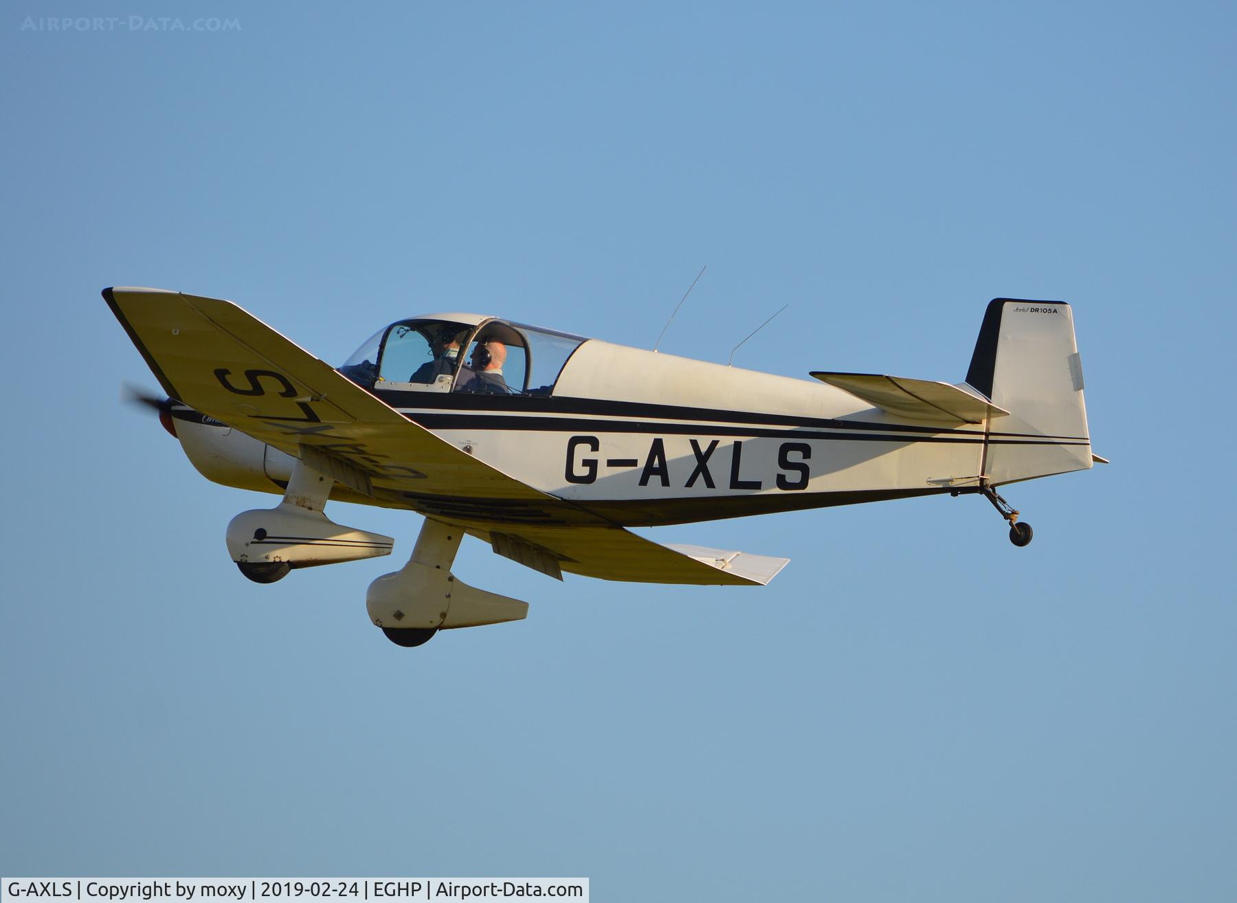 G-AXLS, 1959 Jodel DR-105A Ambassadeur C/N 86, Jodel DR-105A Ambassadeur at Popham. Ex F-BIVR