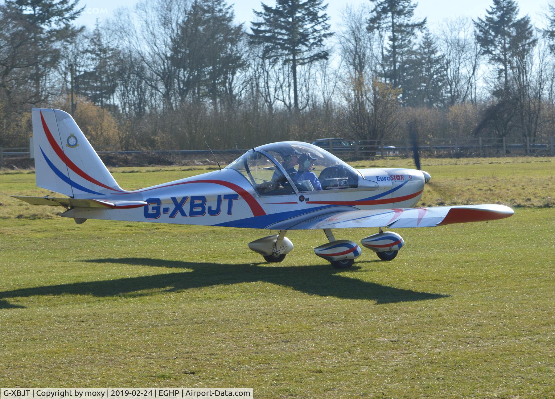 G-XBJT, 2002 Aerotechnik EV-97 Eurostar C/N PFA 315-13967, Aerotechnik EV-97 Eurostar at Popham.