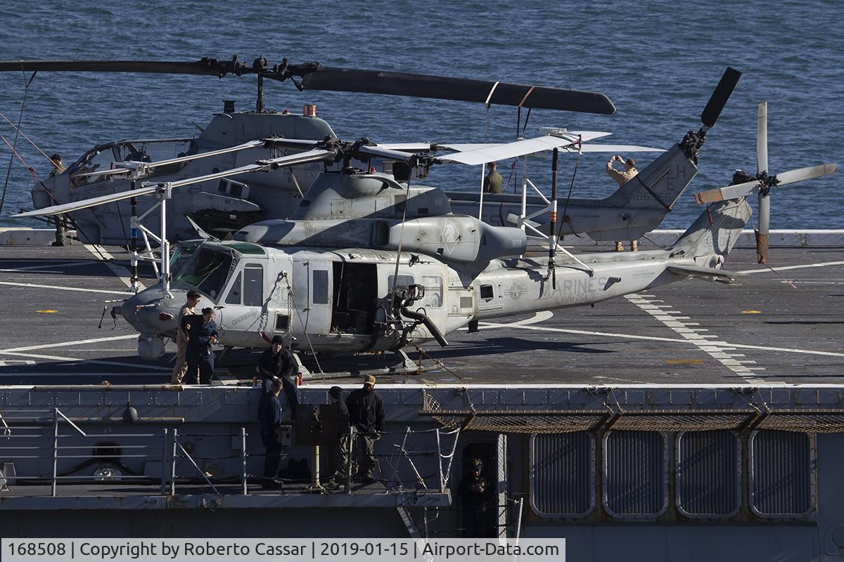 168508, Bell UH-1Y Venom C/N 55172, Onboard USS Arlington