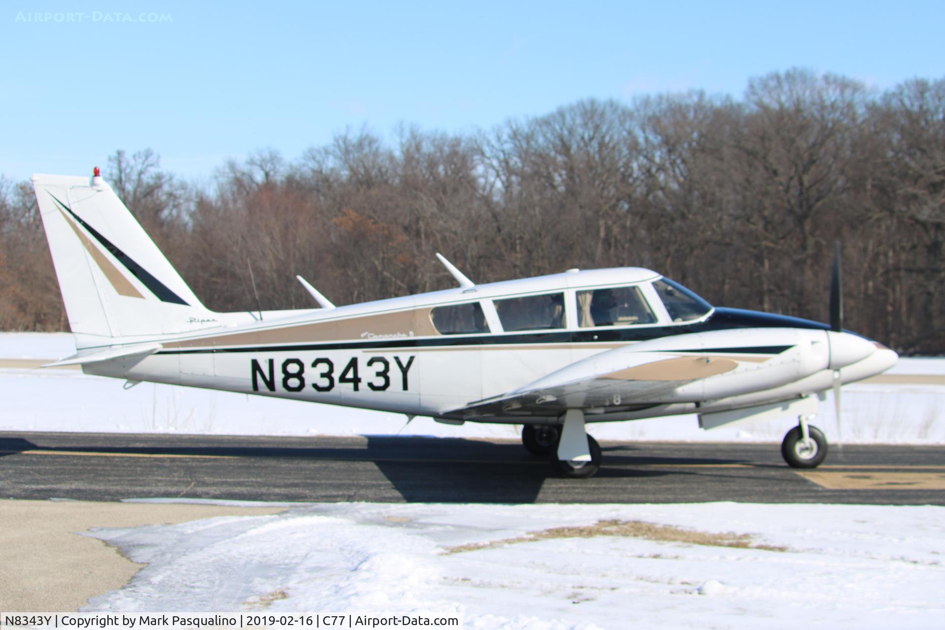N8343Y, 1967 Piper PA-30 Twin Comanche C/N 30-1489, Piper PA-30