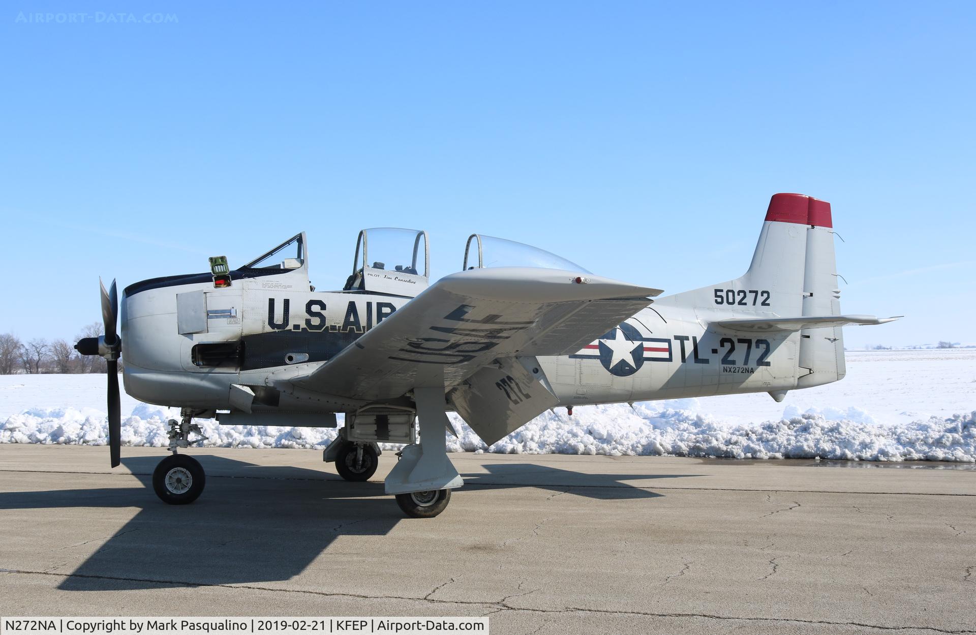 N272NA, 1950 North American T-28A Trojan C/N 50-272, North American T-28A