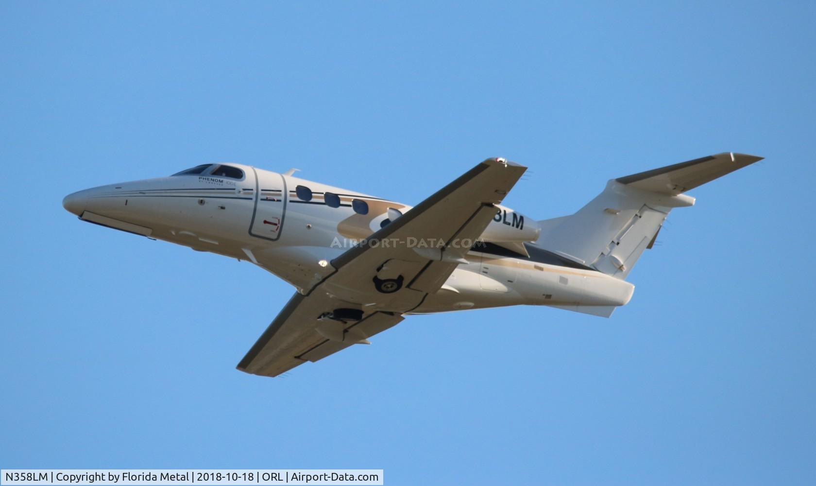 N358LM, 2015 Embraer EMB-500 Phenom 100 C/N 50000358, Phenom 100