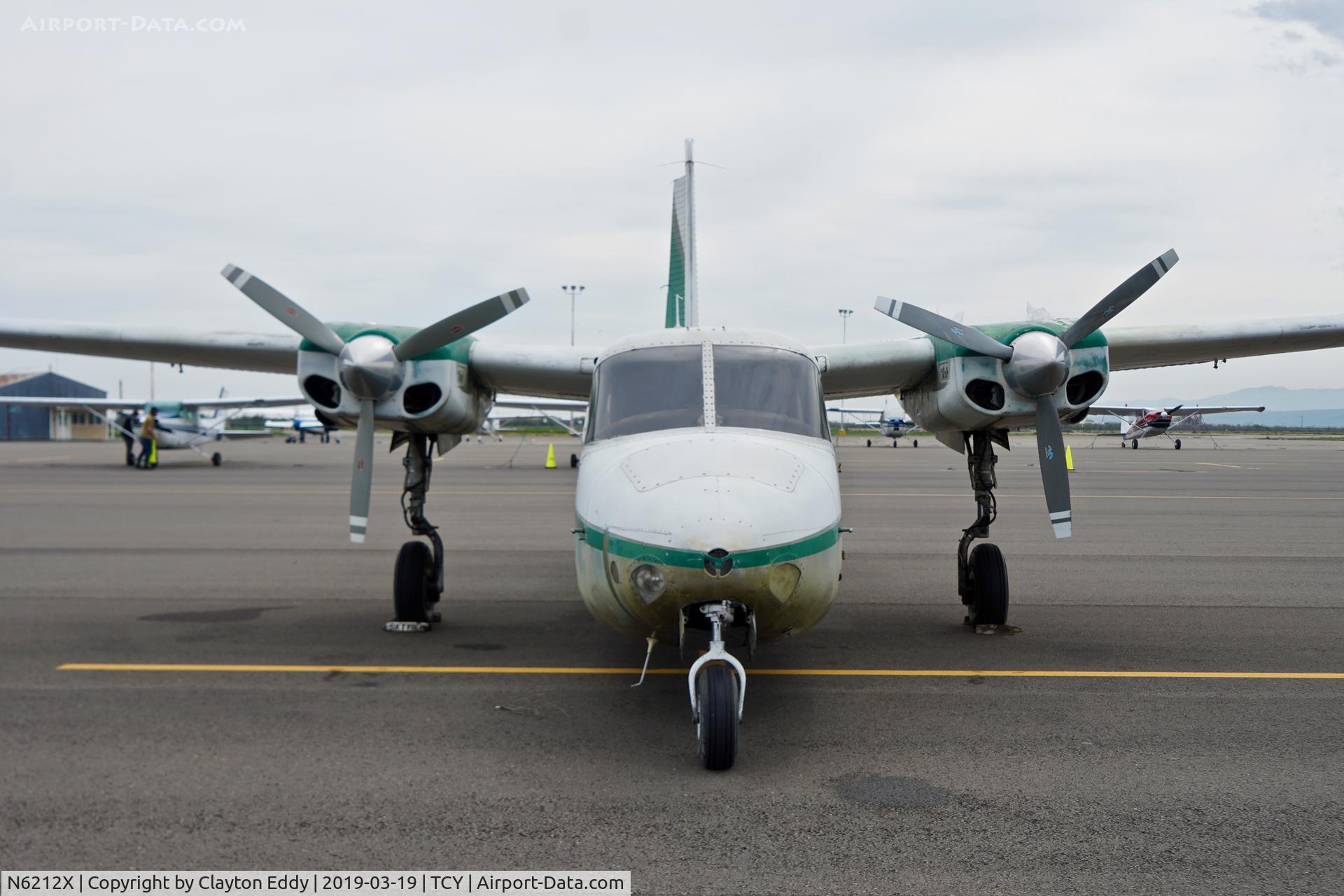N6212X, 1963 Aero Commander 500B Commander Commander C/N 500B-1102-63, Tracy Airport California 2019.