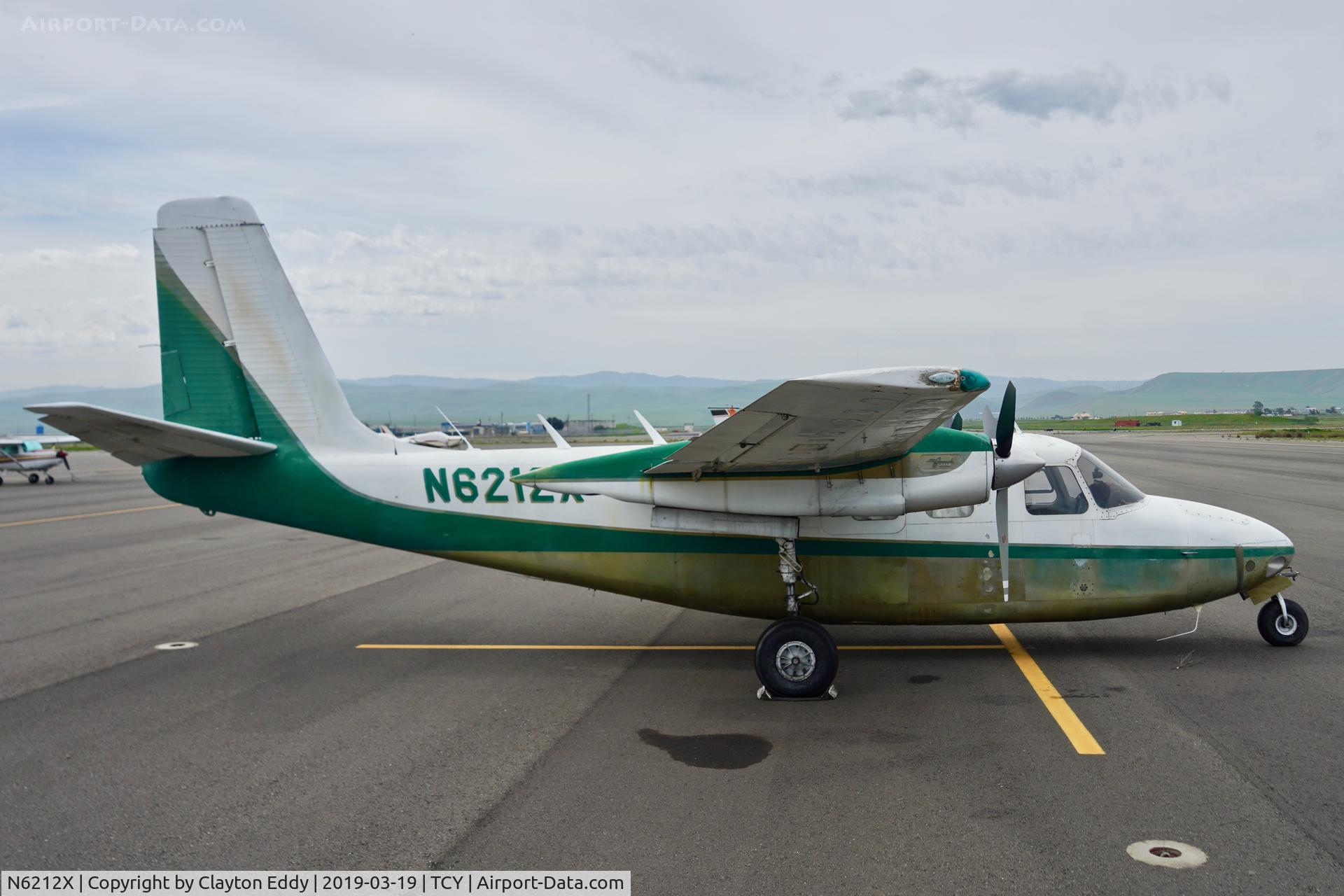 N6212X, 1963 Aero Commander 500B Commander Commander C/N 500B-1102-63, Tracy Airport California 2019.