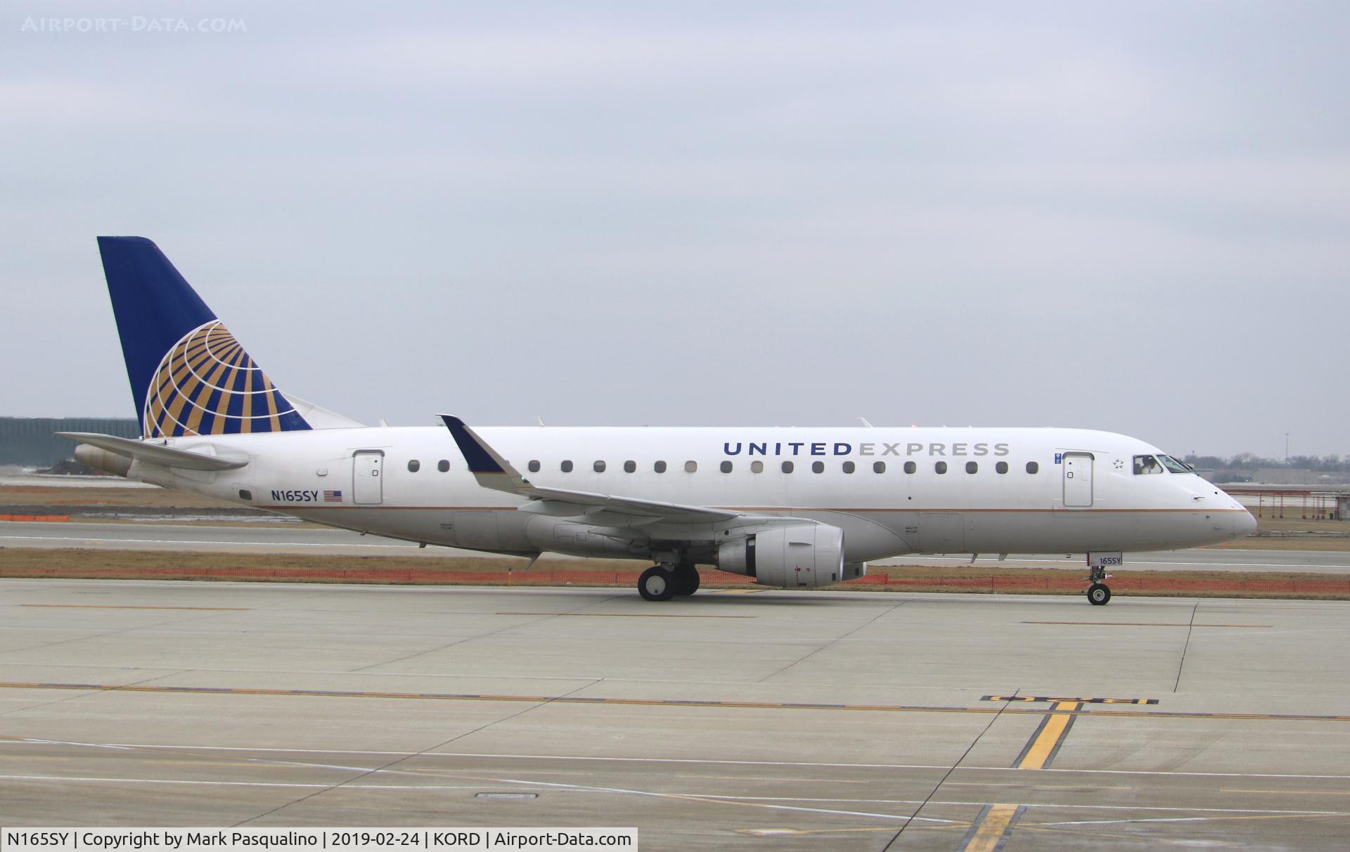 N165SY, 2016 Embraer 175LR (ERJ-170-200LR) C/N 17000613, ERJ-170-200LR