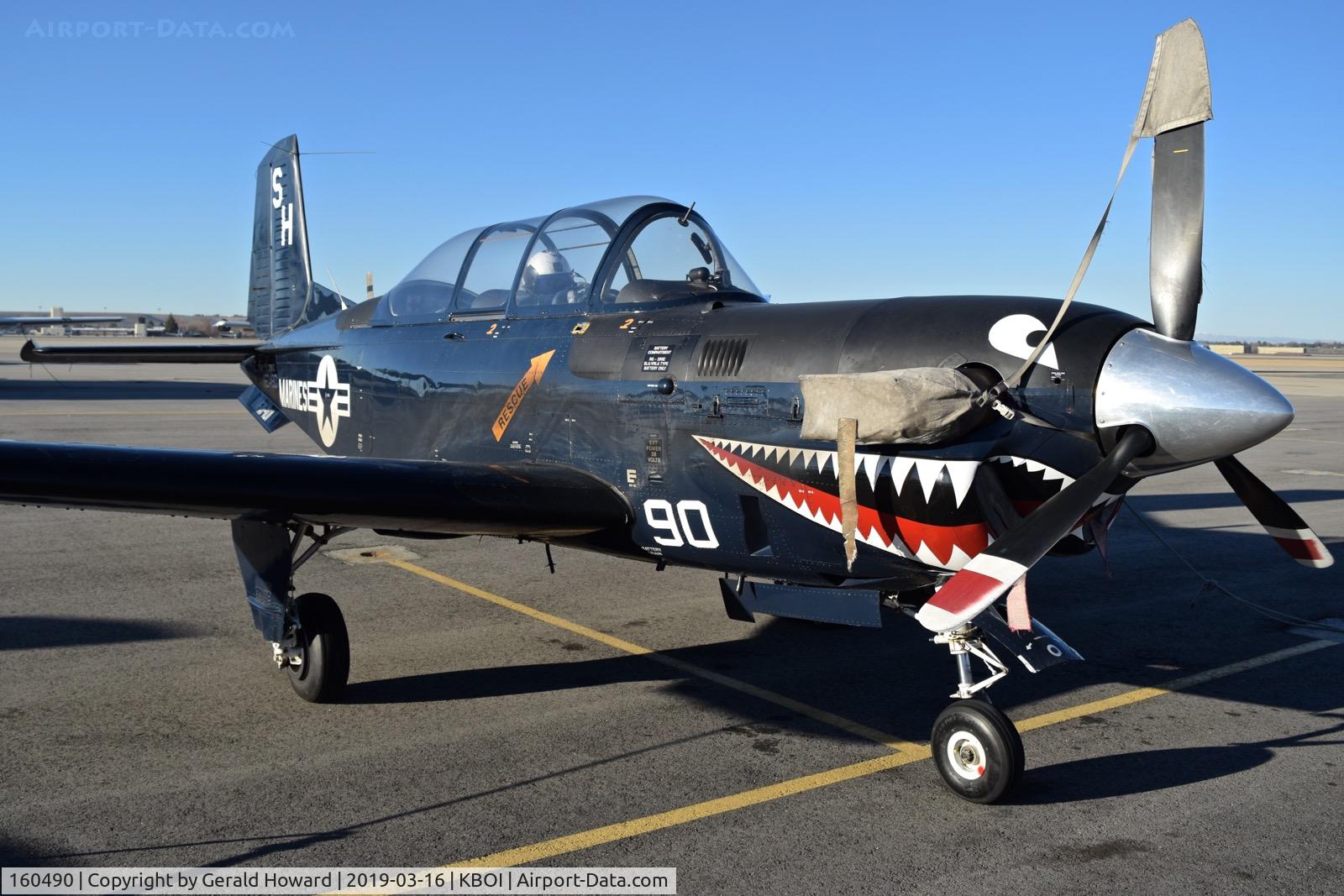 160490, Beech T-34C Turbo  Mentor C/N GL-47, VMFAT-101 