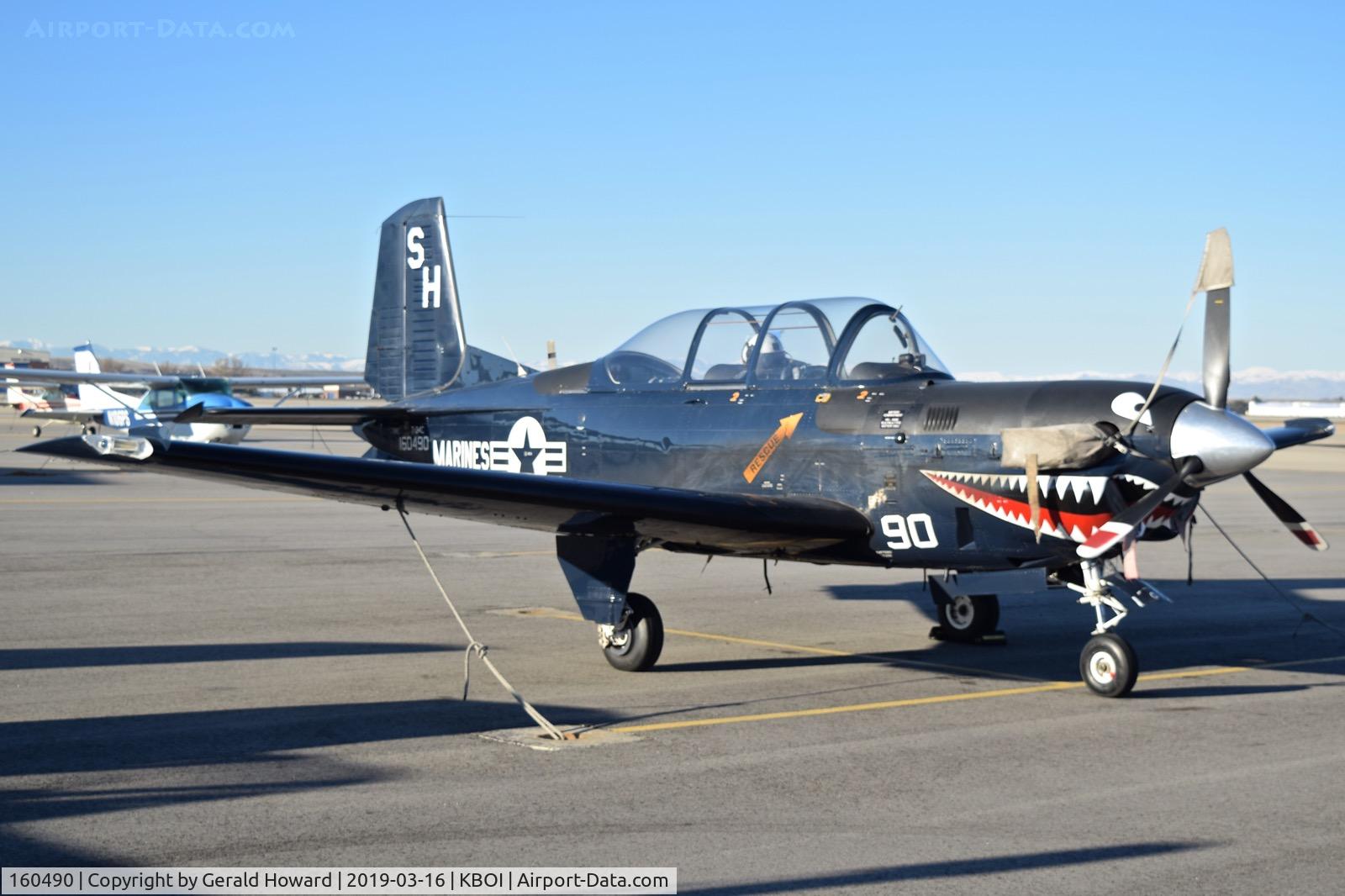 160490, Beech T-34C Turbo  Mentor C/N GL-47, VMFAT-101 
