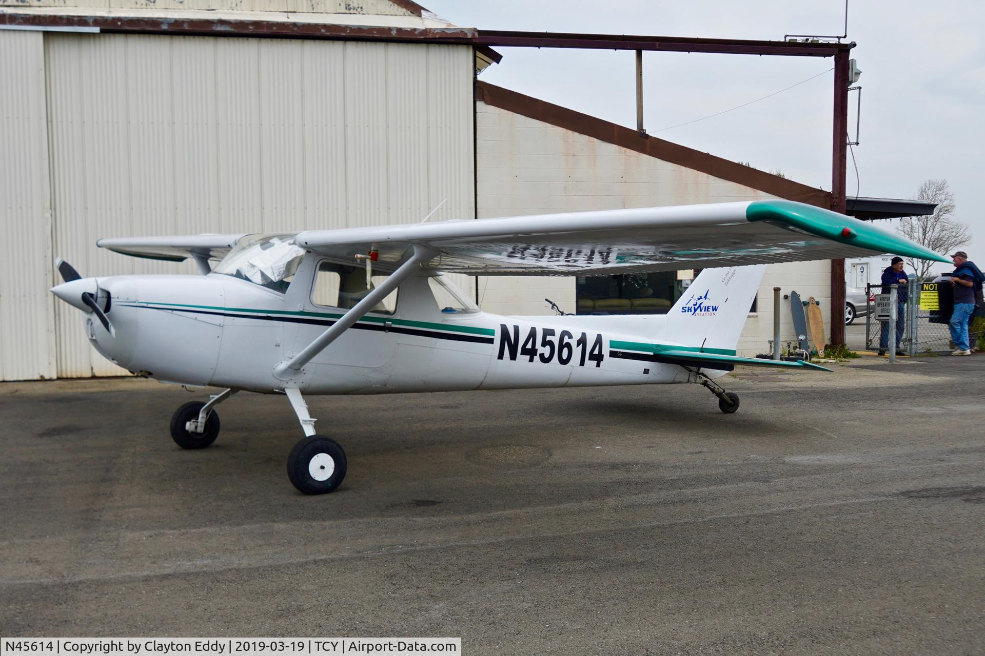 N45614, 1975 Cessna 150M C/N 15076989, Tracy Airport California 2019.