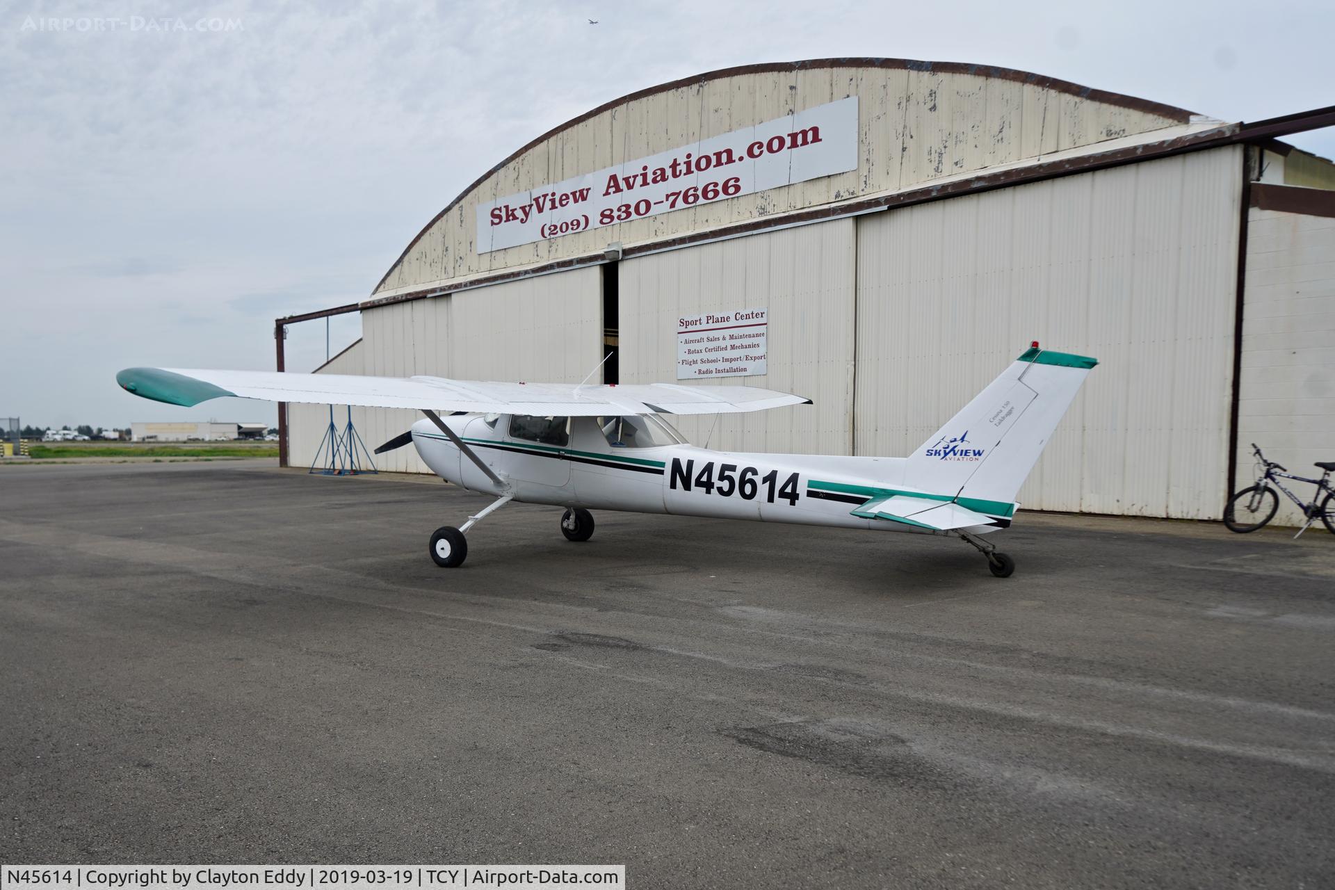 N45614, 1975 Cessna 150M C/N 15076989, Tracy Airport California 2019.