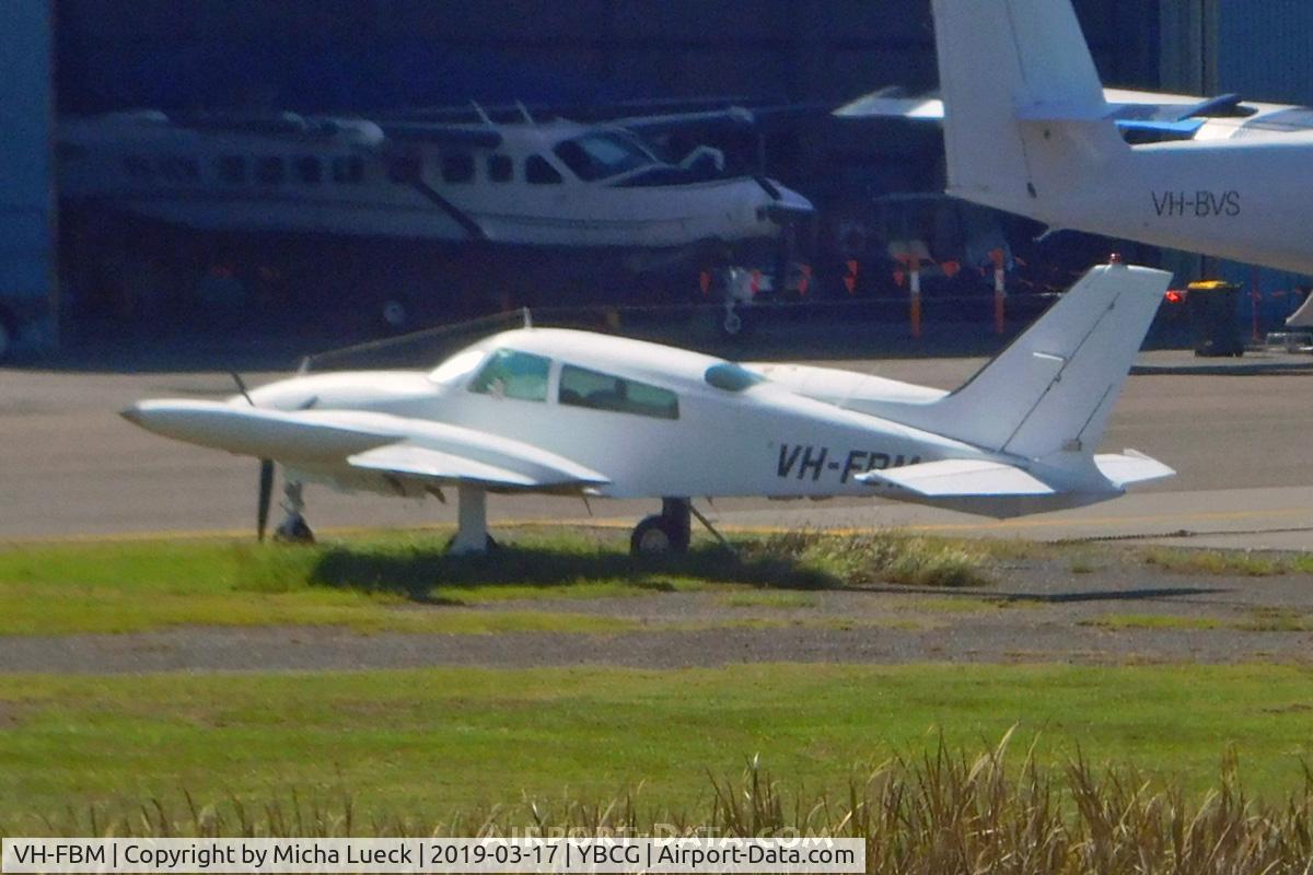 VH-FBM, Cessna 310R C/N 310R0837, At Coolangatta