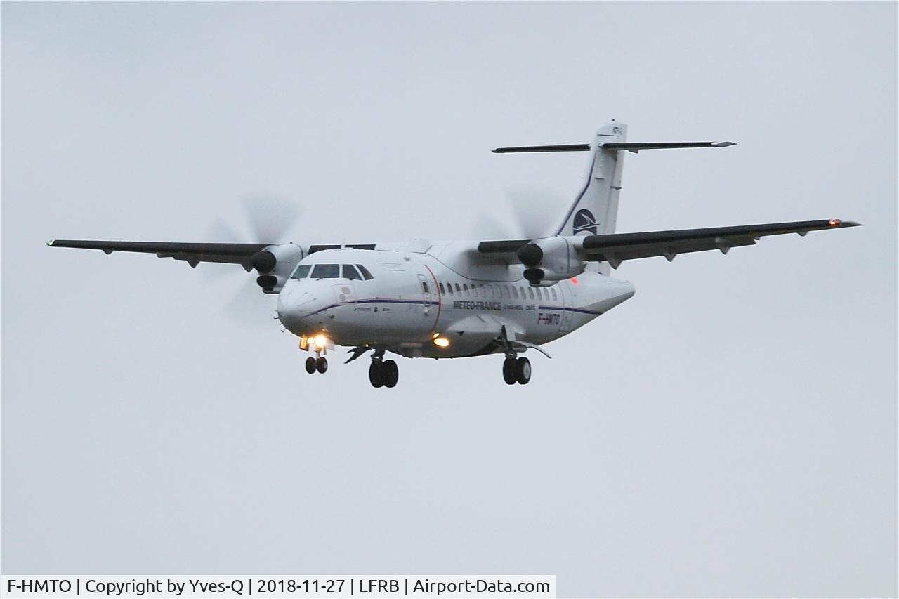 F-HMTO, 1988 ATR 42-320 C/N 078, ATR 42-320, On final rwy 25L, Brest-Bretagne Airport (LFRB-BES)