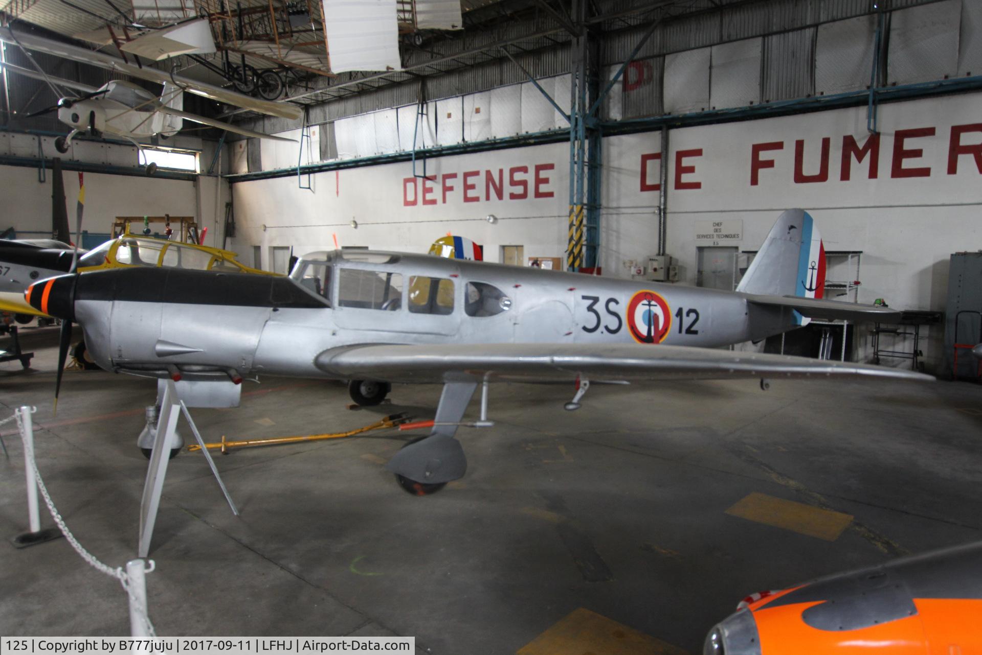 125, Nord 1101 Noralpha C/N 125, Musée de l'Aviation Clément Ader