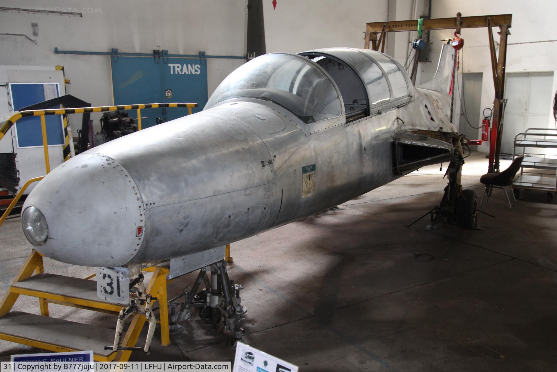 31, Morane-Saulnier MS.760 Paris C/N 31, Musée de l'Aviation Clément Ader