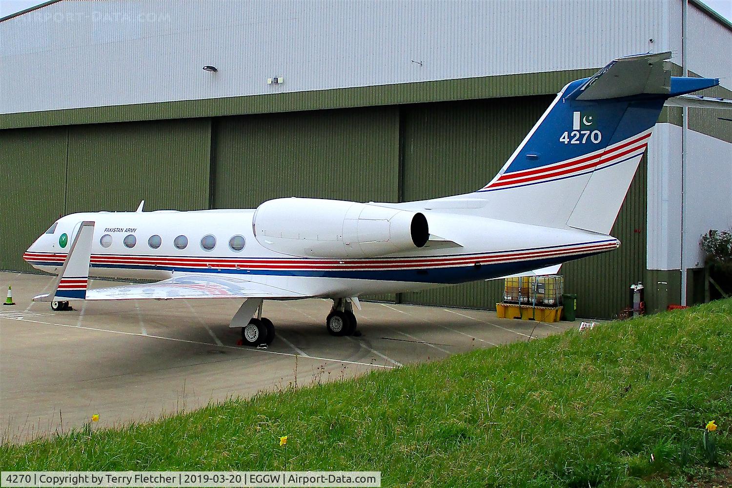 4270, 2012 Gulfstream Aerospace GIV-X (G450) C/N 4270, At Luton