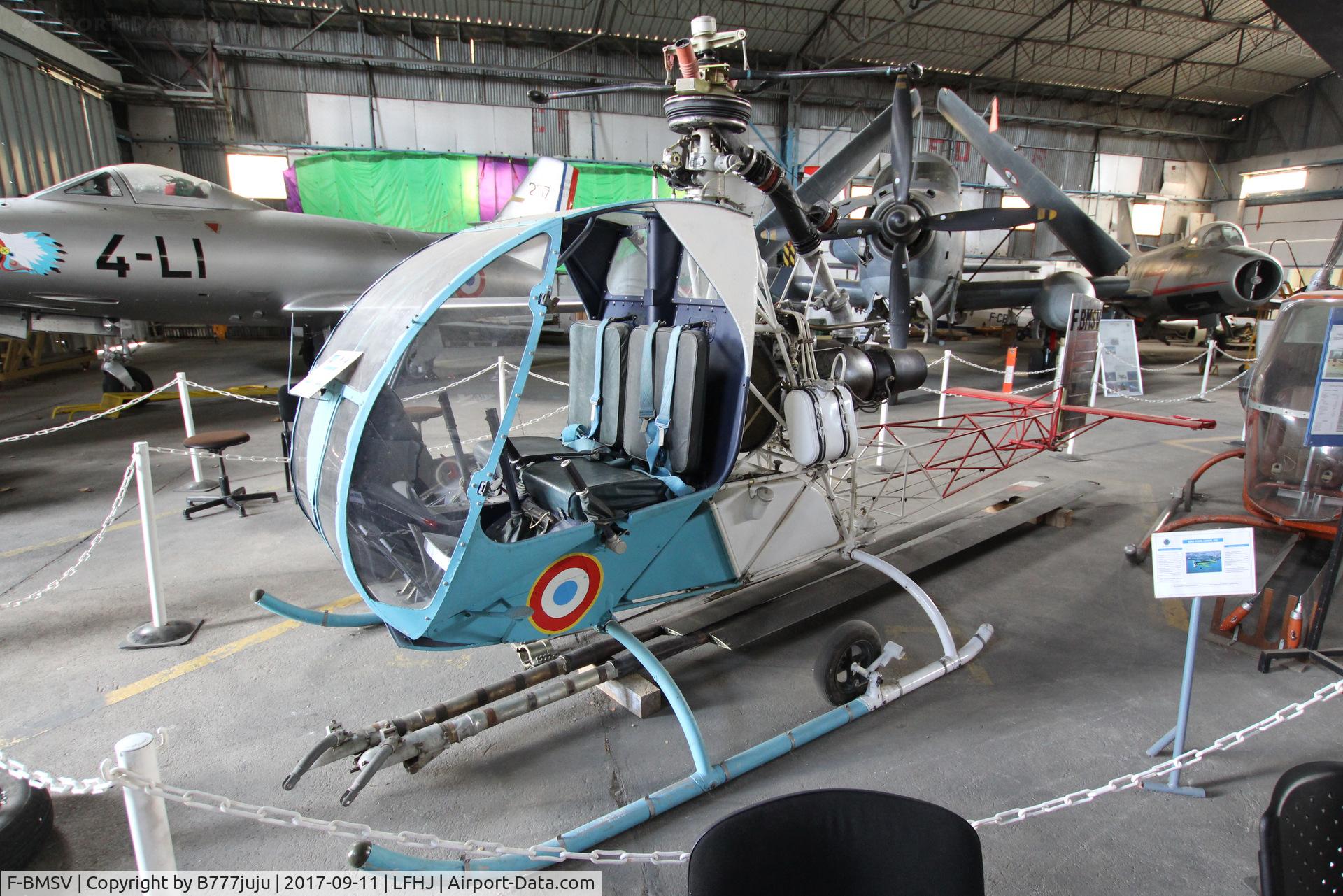 F-BMSV, Sud Aviation SO-1221S Djinn C/N 1110FR2, Musée de l'Aviation Clément Ader