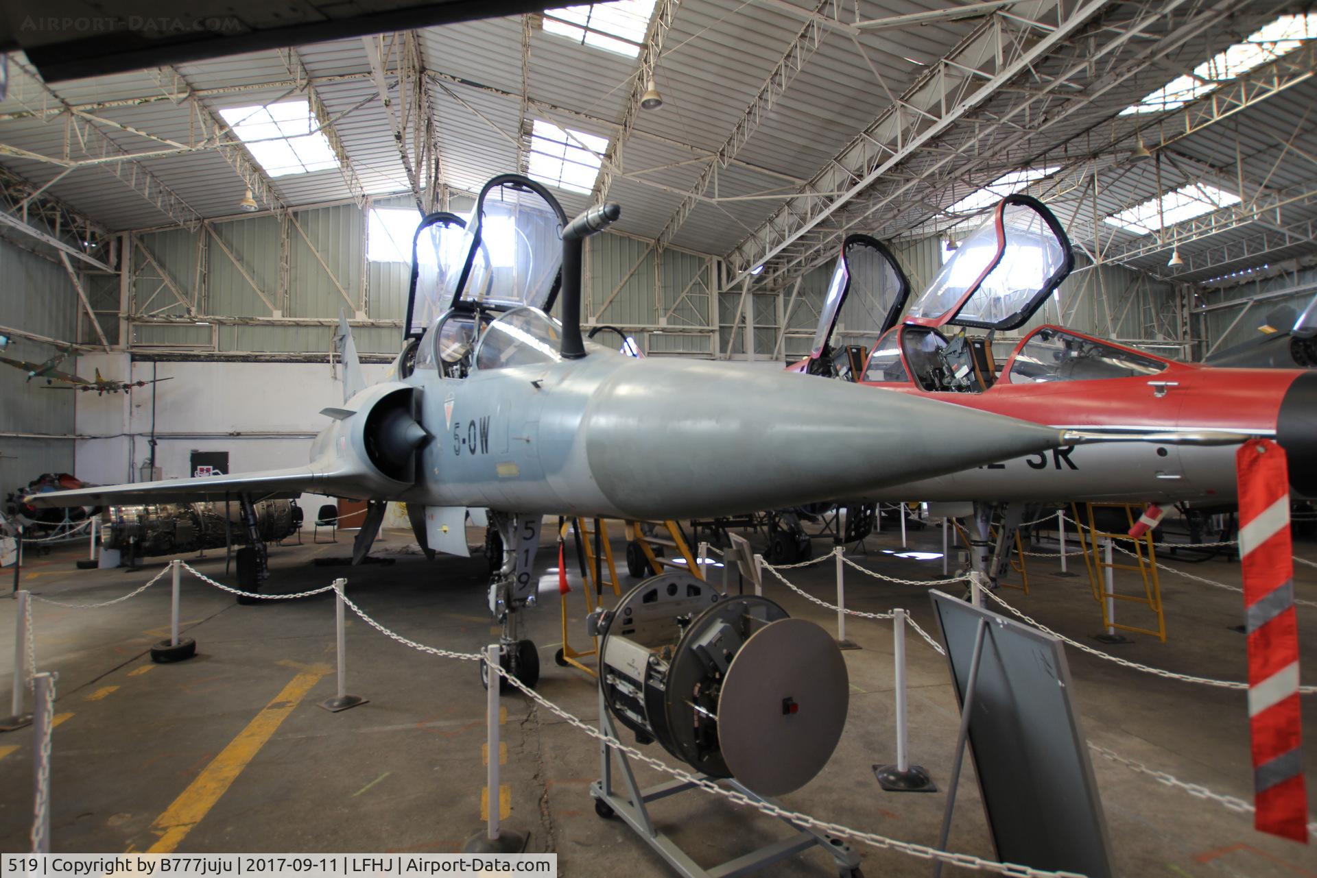 519, Dassault Mirage 2000B C/N 224, Musée de l'Aviation Clément Ader