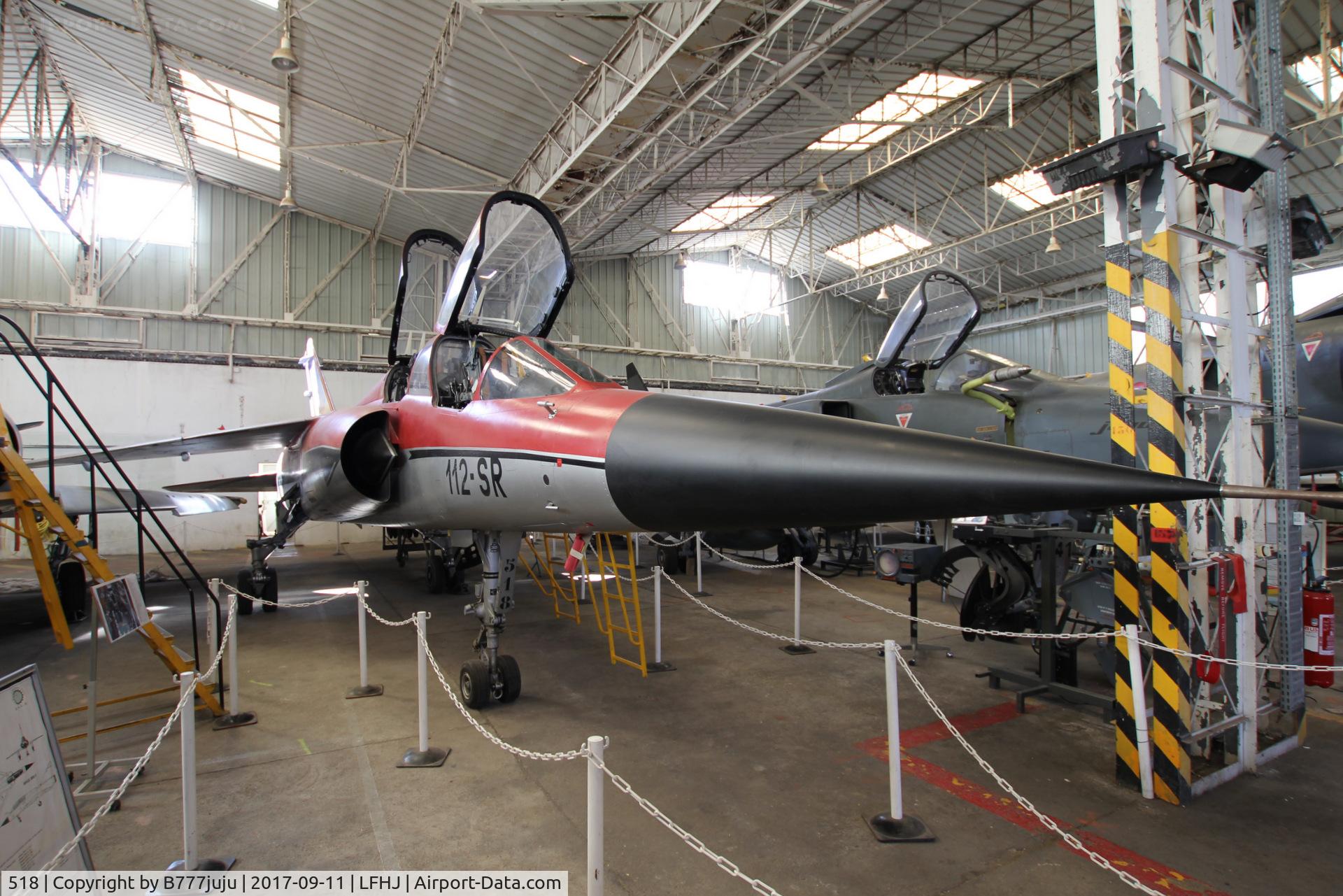 518, Dassault Mirage F.1B C/N 518, Musée de l'Aviation Clément Ader