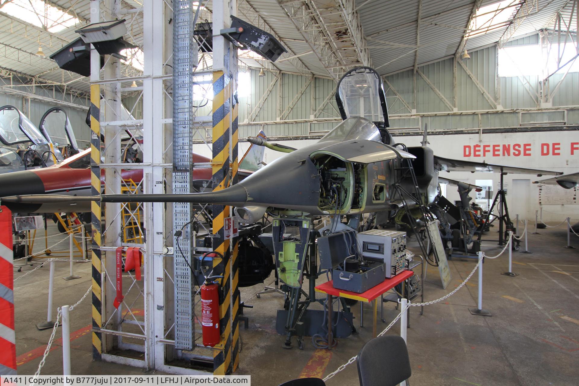A141, Sepecat Jaguar A C/N A141, Musée de l'Aviation Clément Ader