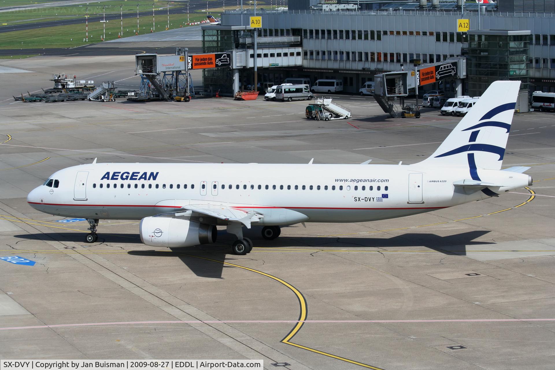 SX-DVY, 2009 Airbus A320-232 C/N 3850, Aegean Airlines