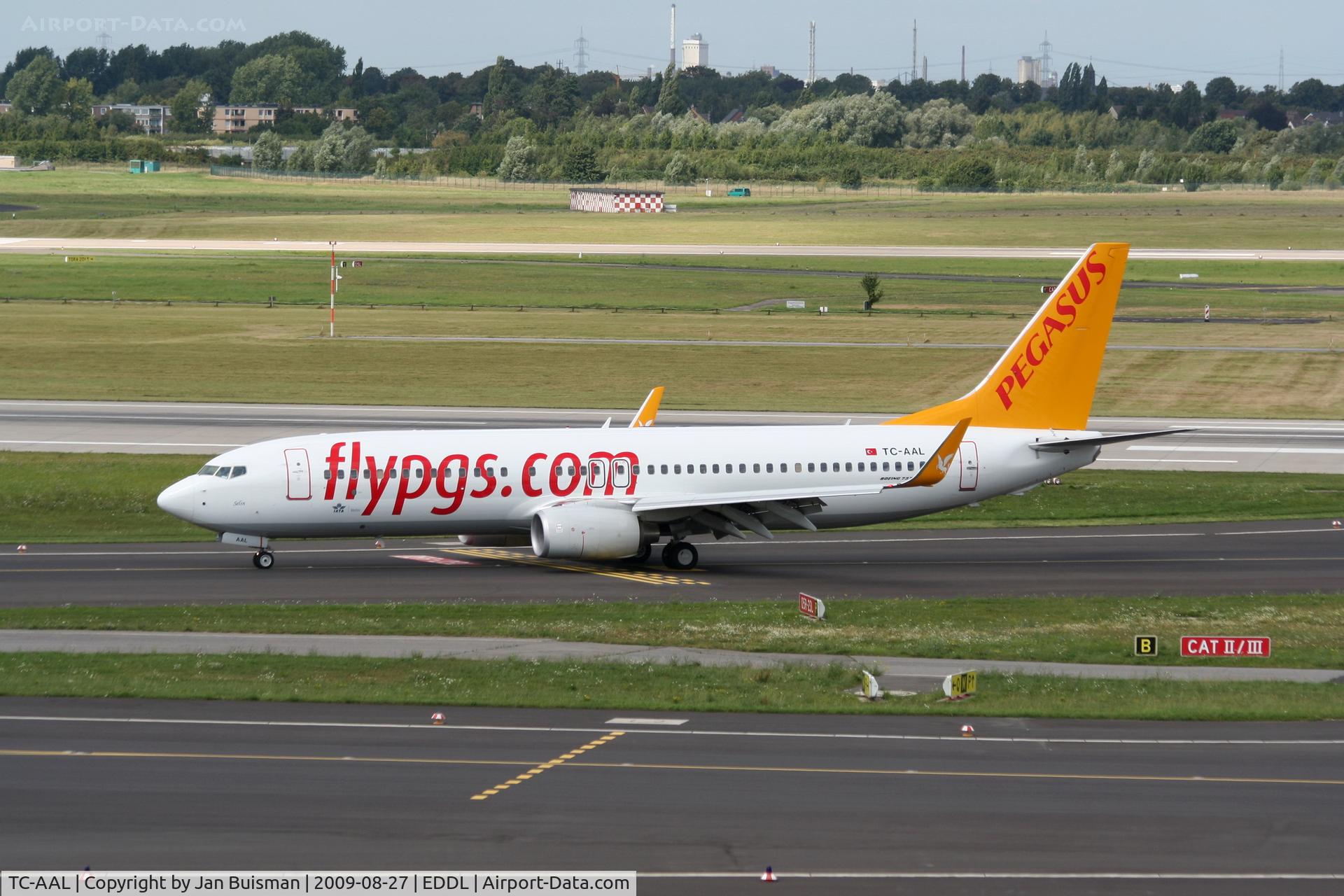 TC-AAL, 2009 Boeing 737-82R C/N 35984, Pegasus Airlines