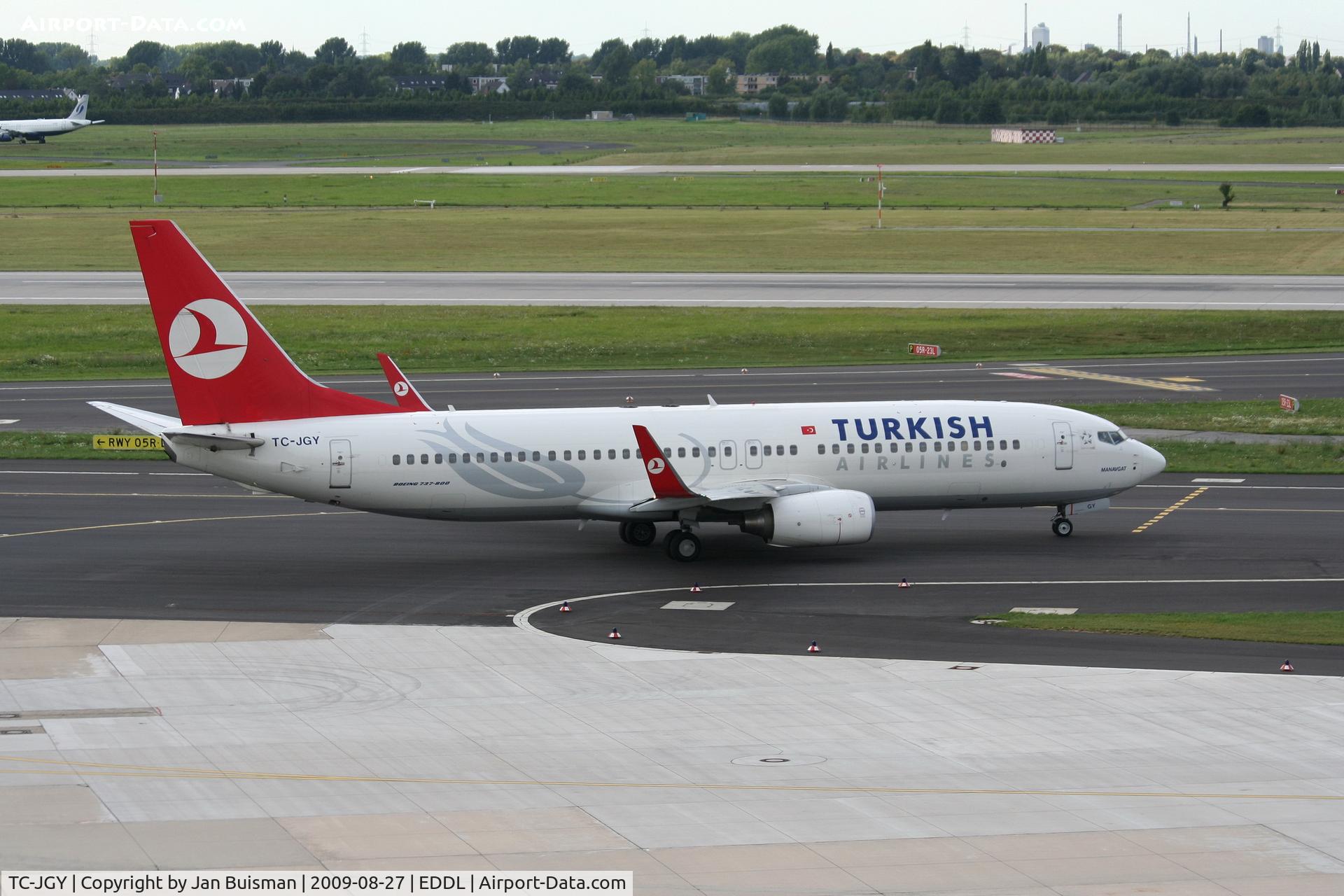 TC-JGY, 2008 Boeing 737-8F2 C/N 35738, THY