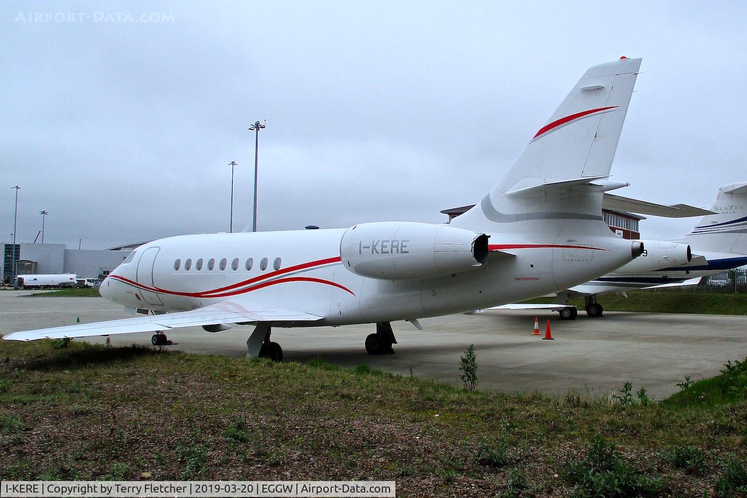 I-KERE, 2002 Dassault Falcon 2000 C/N 197, At Luton