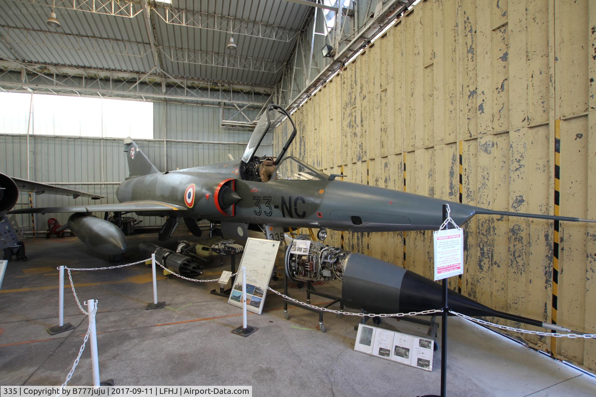 335, Dassault Mirage IIIR C/N 335, Musée de l'Aviation Clément Ader