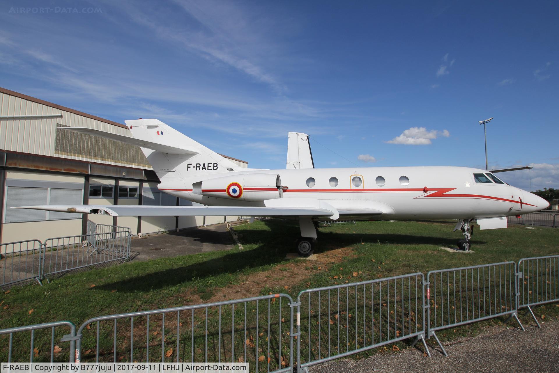 F-RAEB, Dassault Falcon 20C C/N 167, Musée de l'Aviation Clément Ader