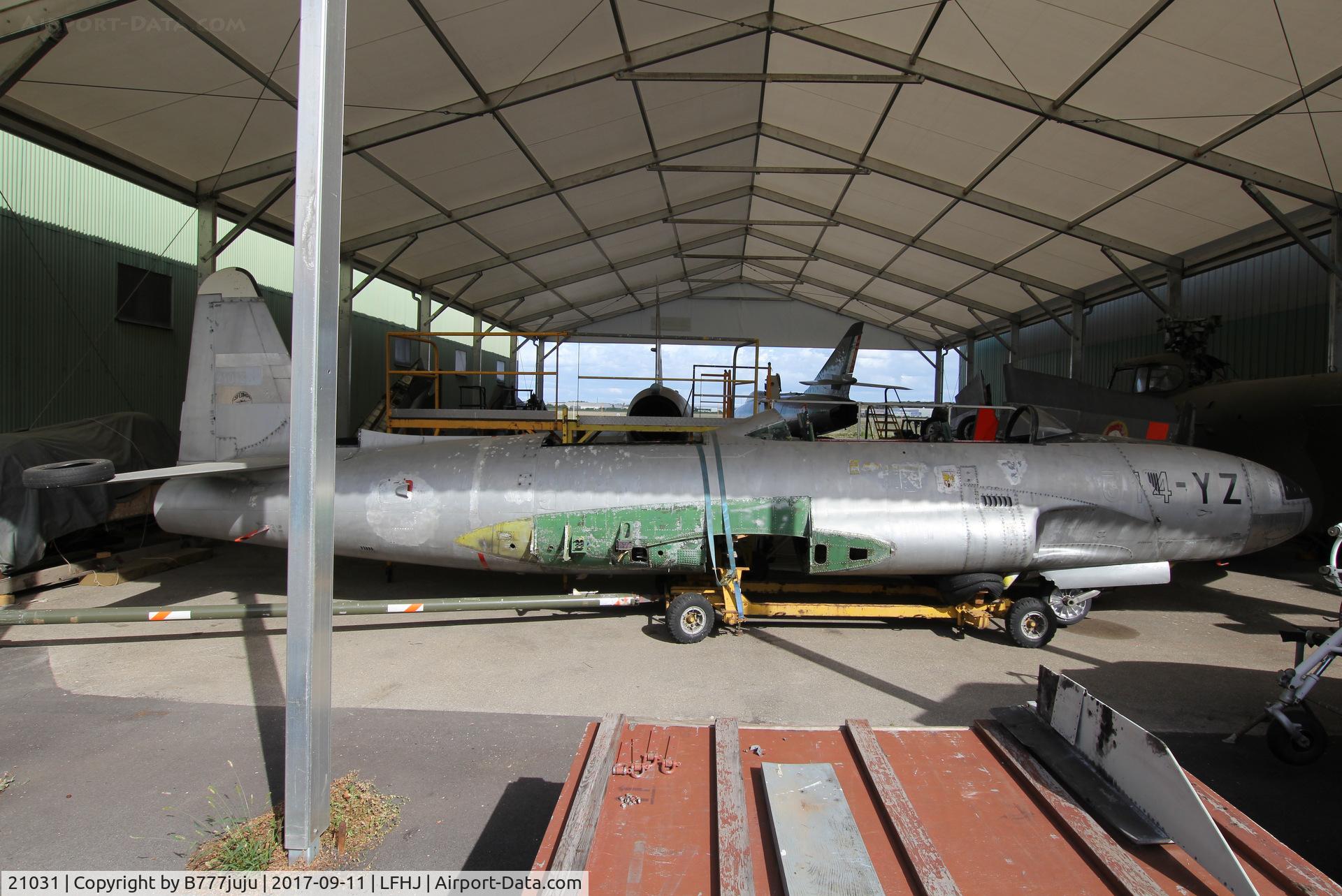 21031, Lockheed T-33A Shooting Star C/N 031, Musée de l'Aviation Clément Ader