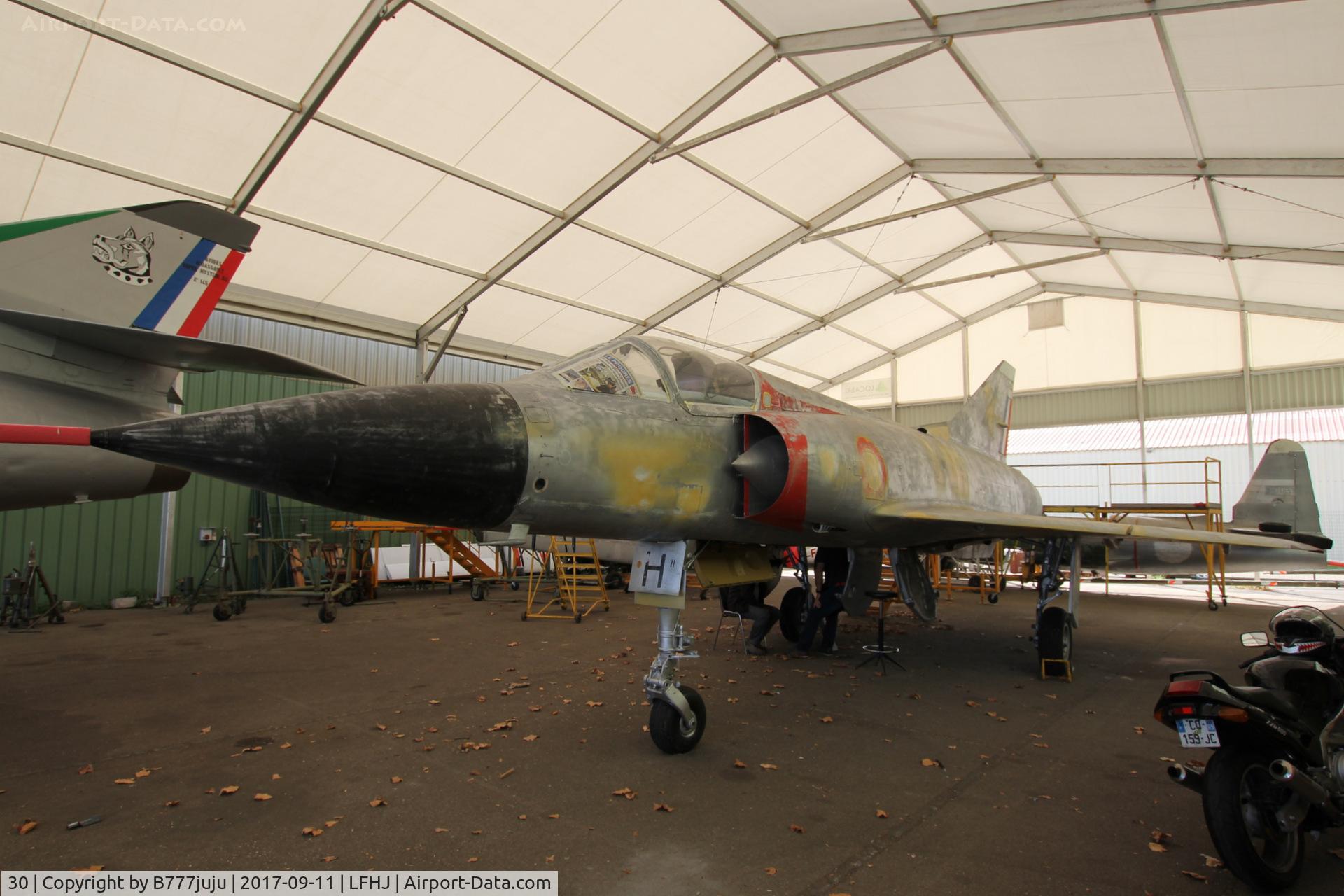 30, Dassault Mirage IIIC C/N 30, Musée de l'Aviation Clément Ader