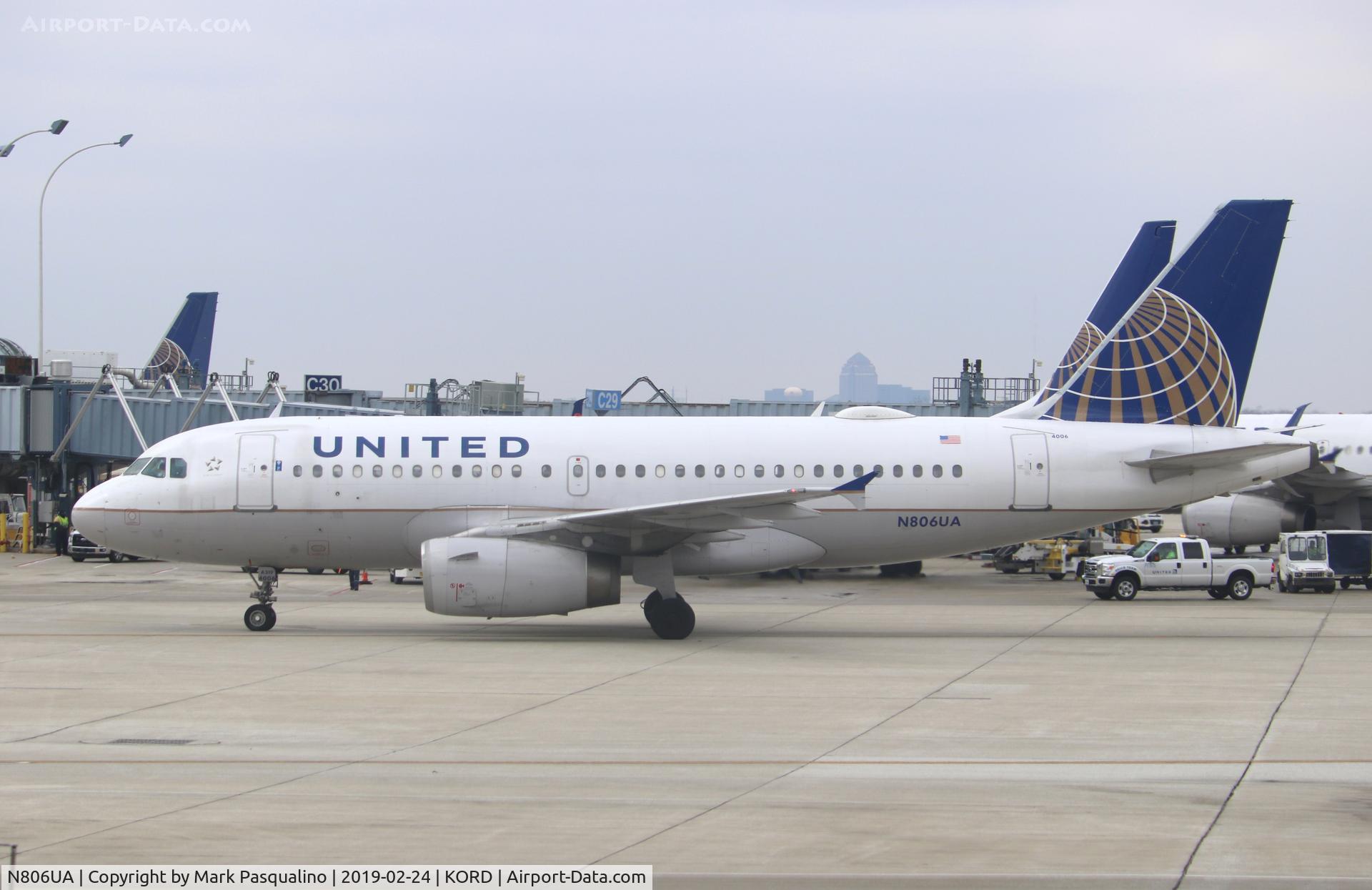 N806UA, 1998 Airbus A319-131 C/N 788, Airbus A319-131