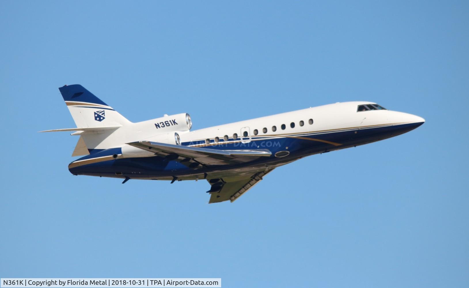 N361K, 1990 Dassault Falcon 900EX C/N 83, Falcon 900