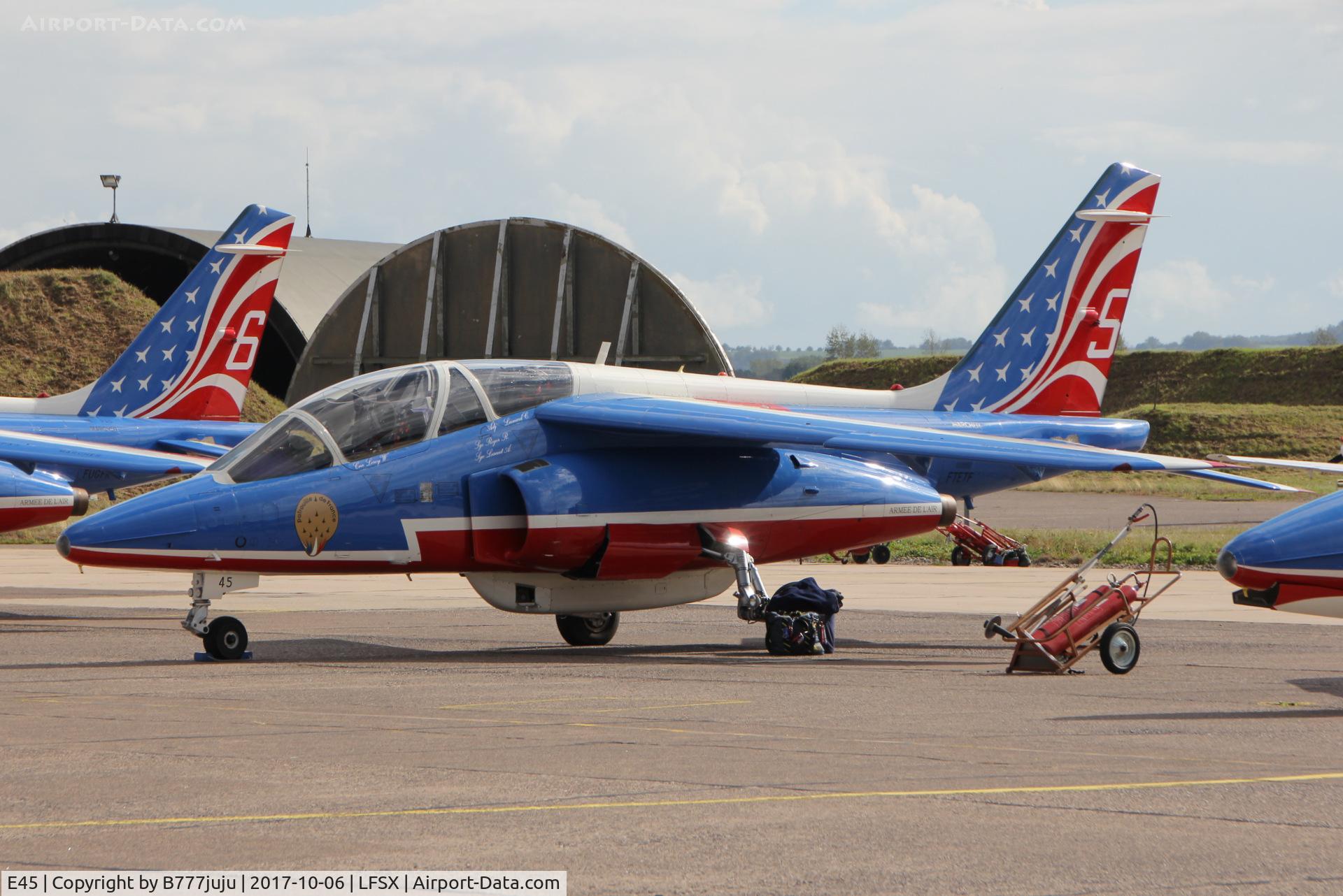 E45, Dassault-Dornier Alpha Jet E C/N E45, Centenaire de la mort du Cne Guynemer