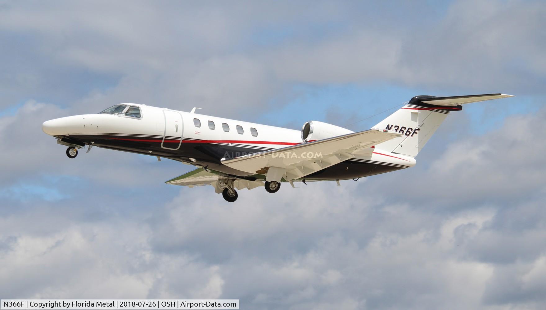 N366F, 2017 Cessna 525C CitationJet CJ4 C/N 525C-0260, Citation CJ4