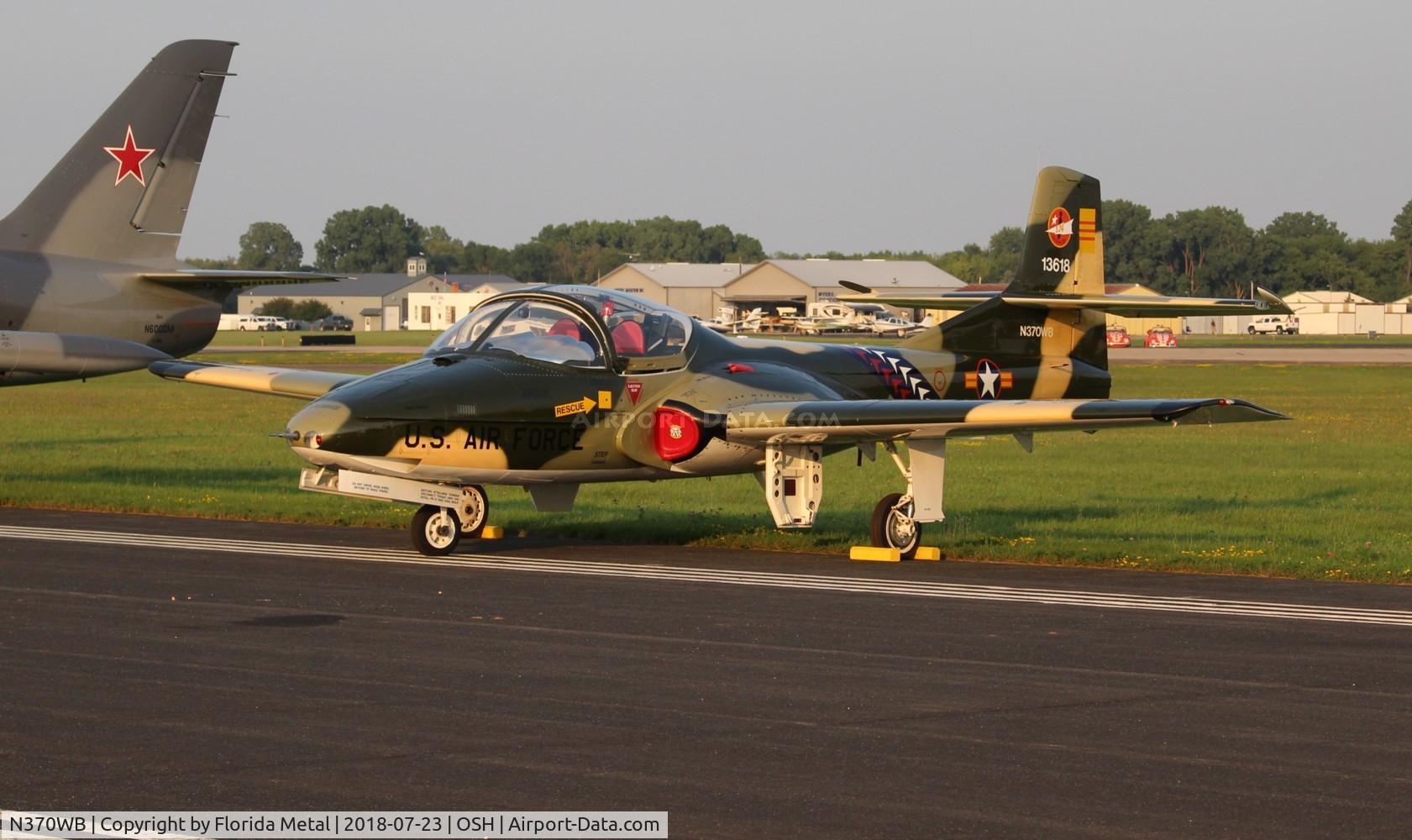 N370WB, 1966 Cessna T-37C Tweety Bird C/N 40974, T-37C