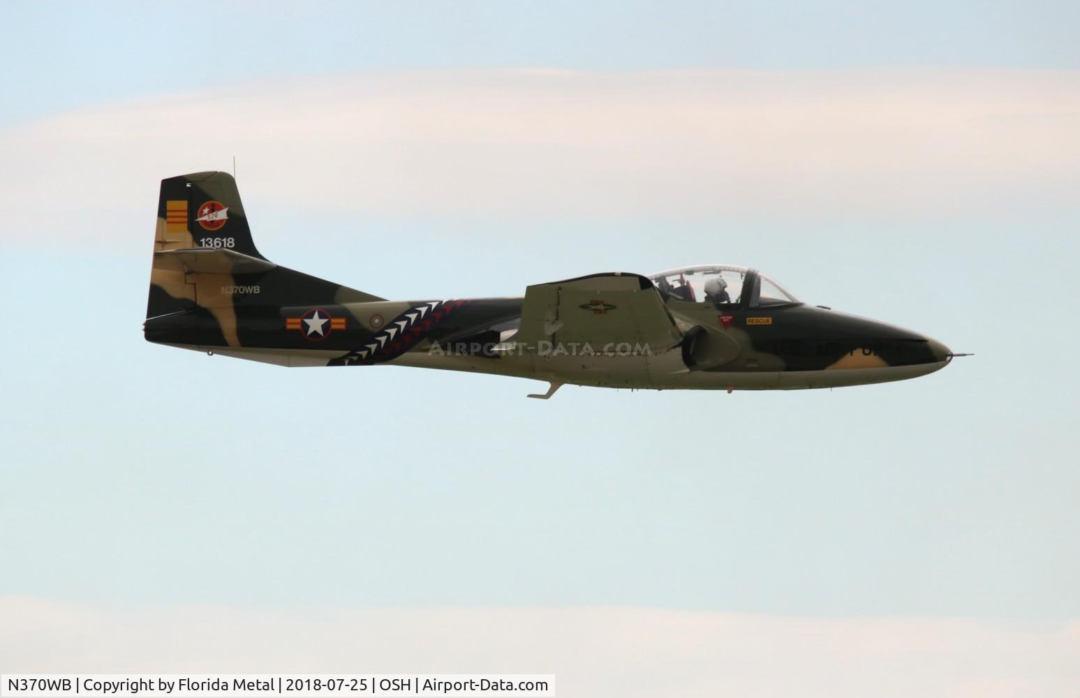 N370WB, 1966 Cessna T-37C Tweety Bird C/N 40974, T-37C