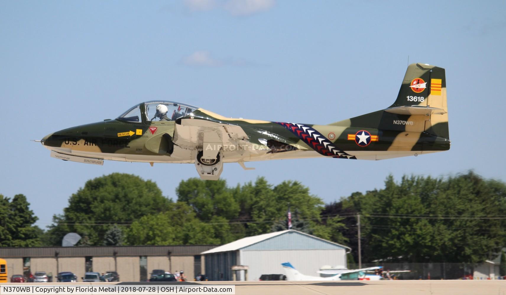 N370WB, 1966 Cessna T-37C Tweety Bird C/N 40974, T-37C