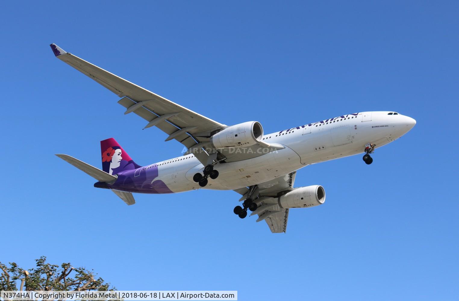 N374HA, 2014 Airbus A330-243 C/N 1565, Hawaiian
