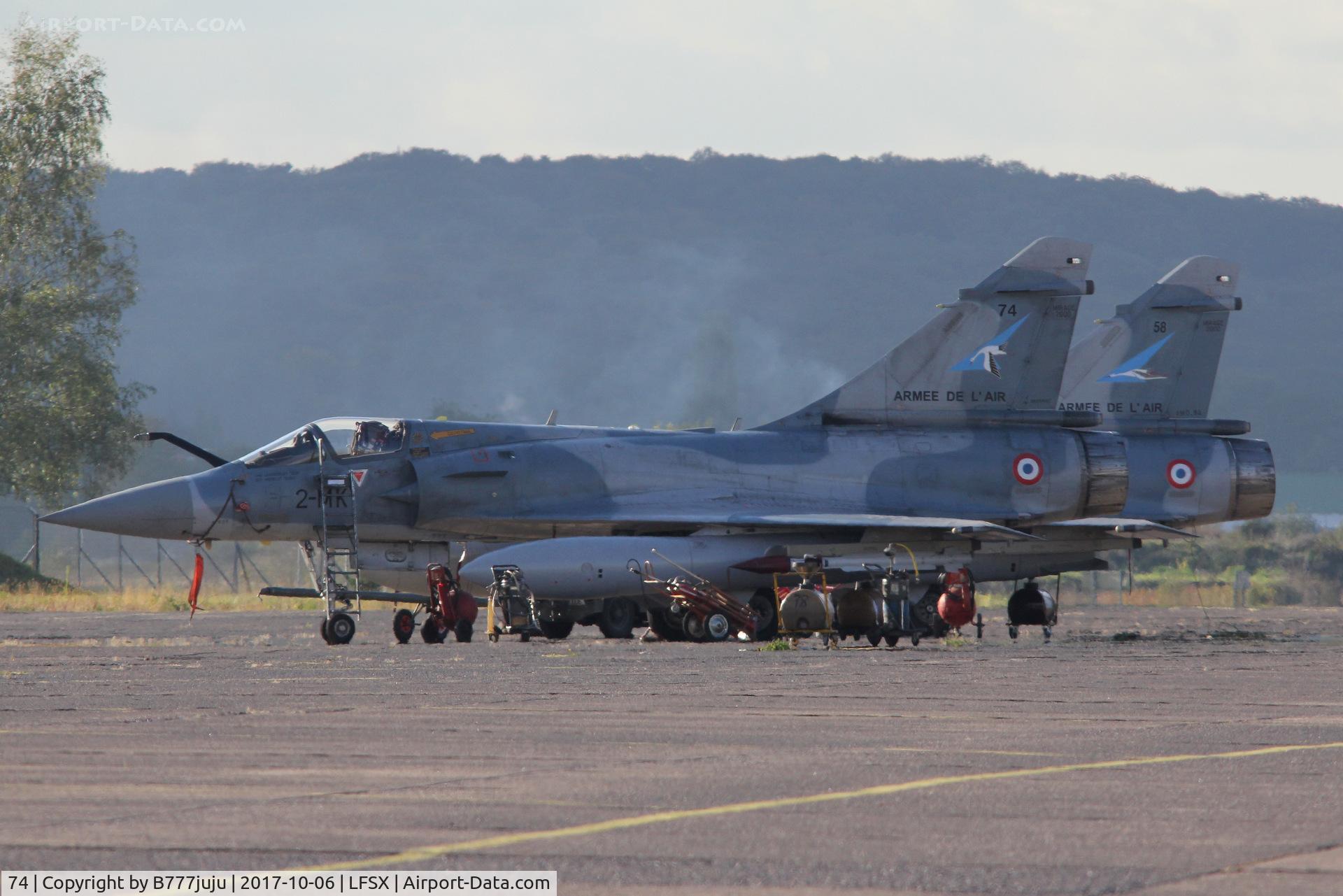 74, Dassault Mirage 2000-5F C/N 313, Centenaire de la mort du Cne Guynemer
new code 2-MK