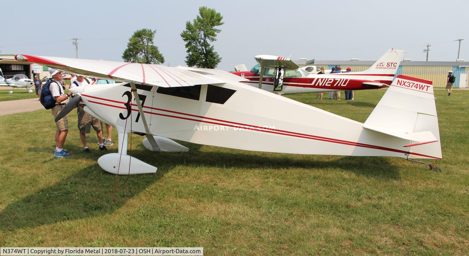 N374WT, 2003 Wittman W-10 Tailwind C/N 168, Wittman Tailwind