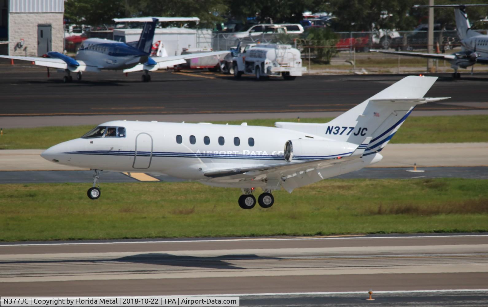 N377JC, 1998 Raytheon Hawker 800XP C/N 258349, Hawker 800XP