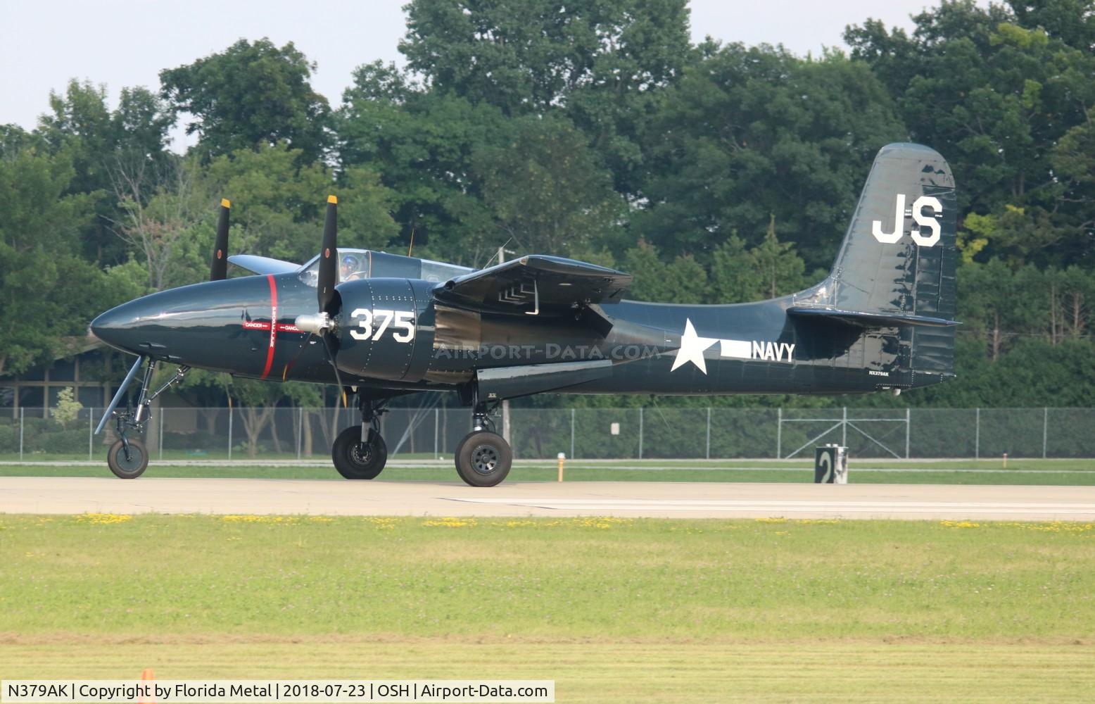 N379AK, Grumman F7F-3N Tigercat C/N 80375, Tiger Cat