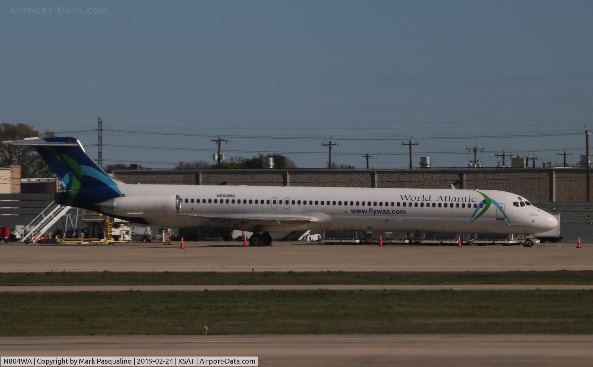 N804WA, 1987 McDonnell Douglas MD-83 (DC-9-83) C/N 49345, MD-83