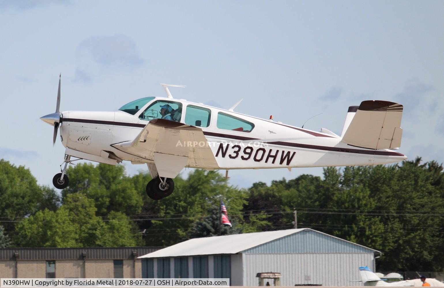 N390HW, 1967 Beech V35A Bonanza C/N D-8608, bonanza