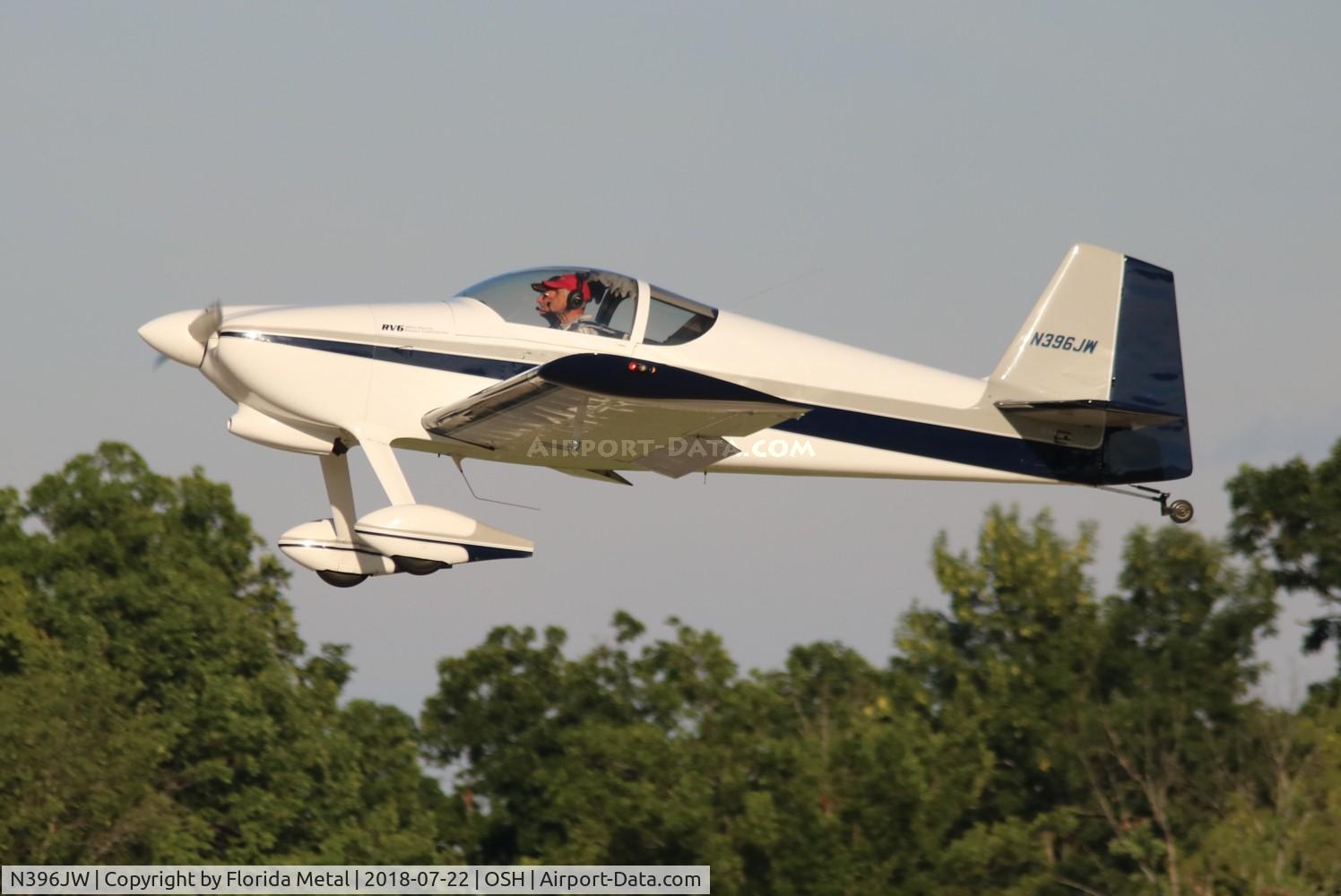 N396JW, 2000 Vans RV-6 C/N 24501, Vans RV-6