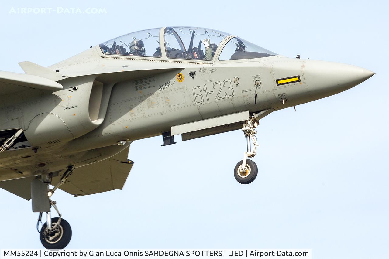 MM55224, Alenia Aermacchi T-346A Master C/N Not found MM55224, LANDING 17R