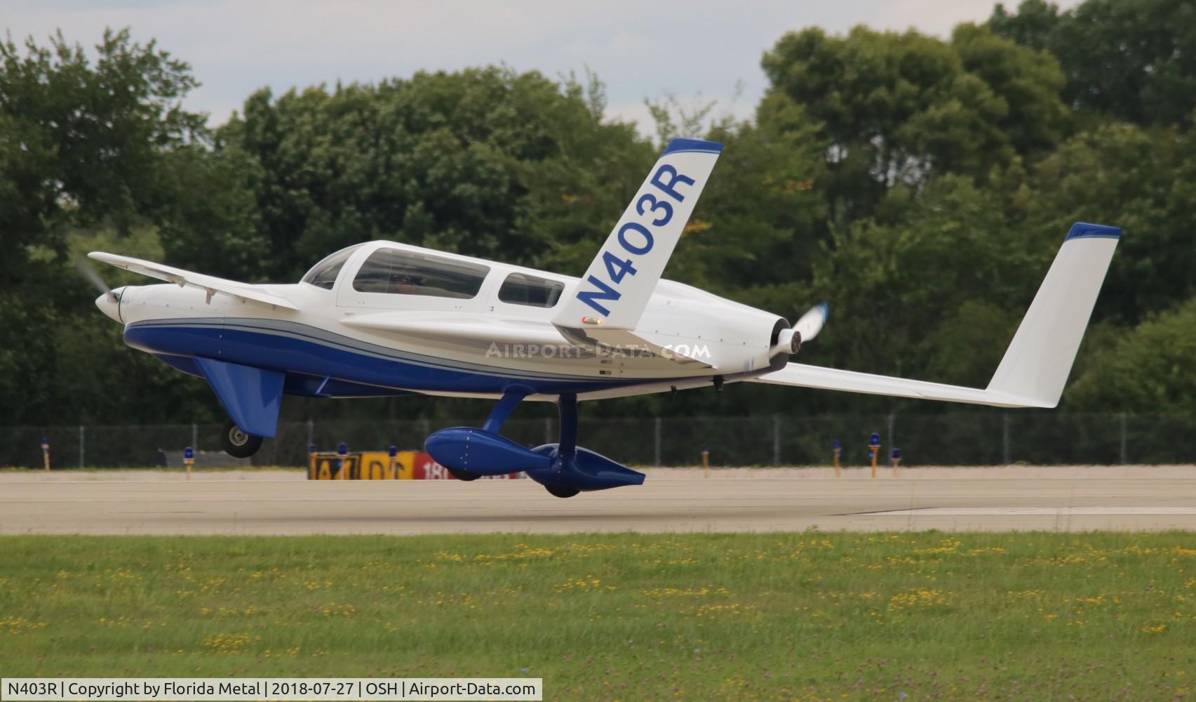 N403R, Rutan Defiant C/N 093, Rutan Defiant