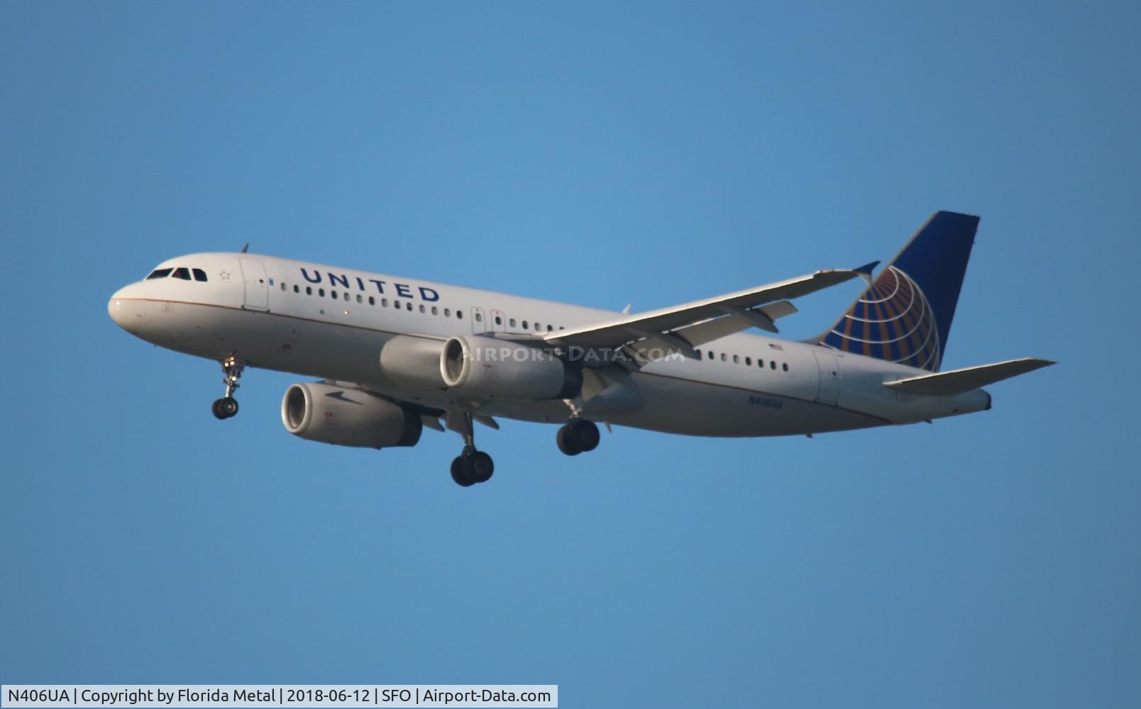 N406UA, 1994 Airbus A320-232 C/N 454, United